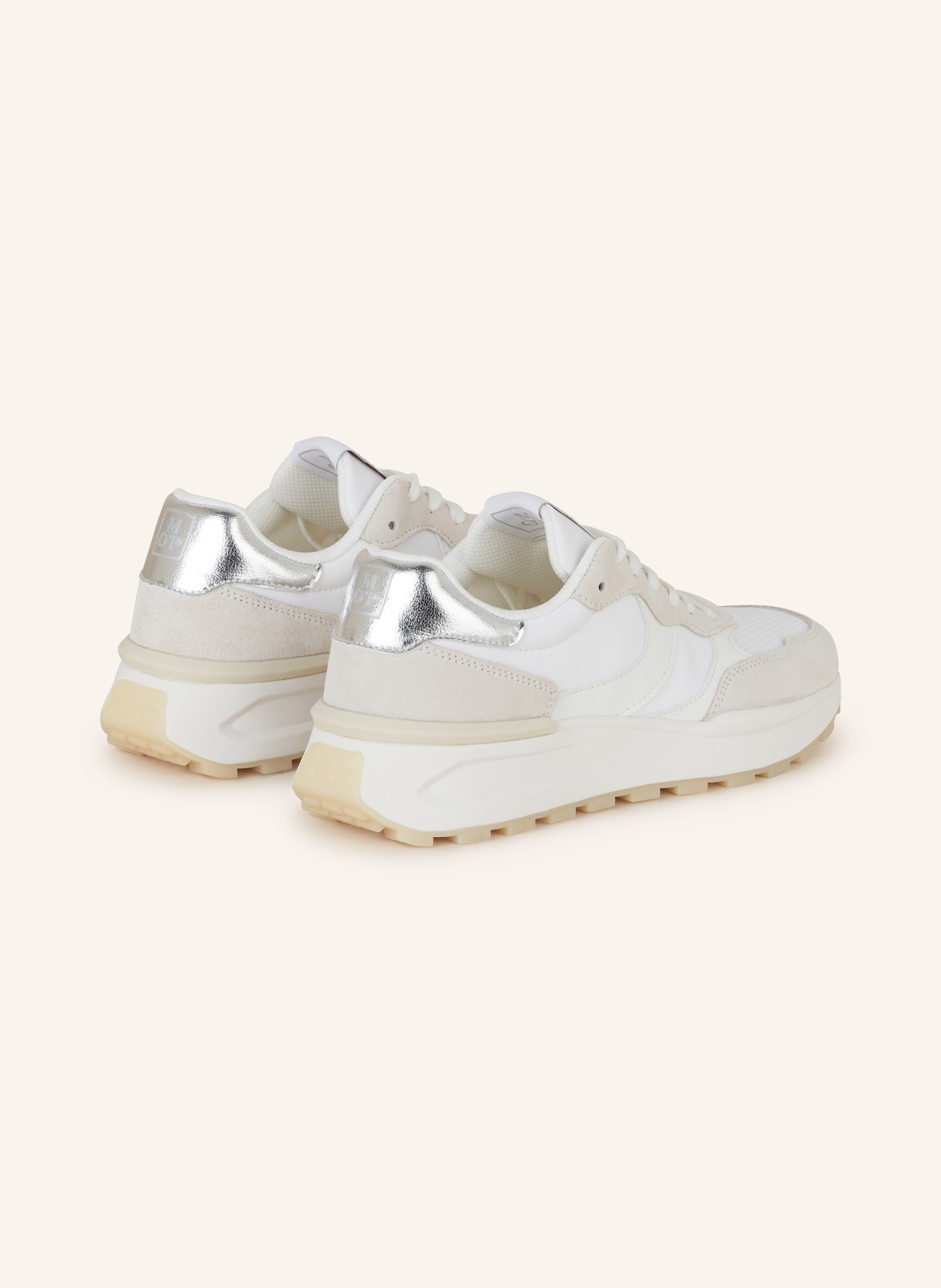 Marc O'Polo Sneakers, Color: WHITE/ LIGHT GRAY (Image 2)