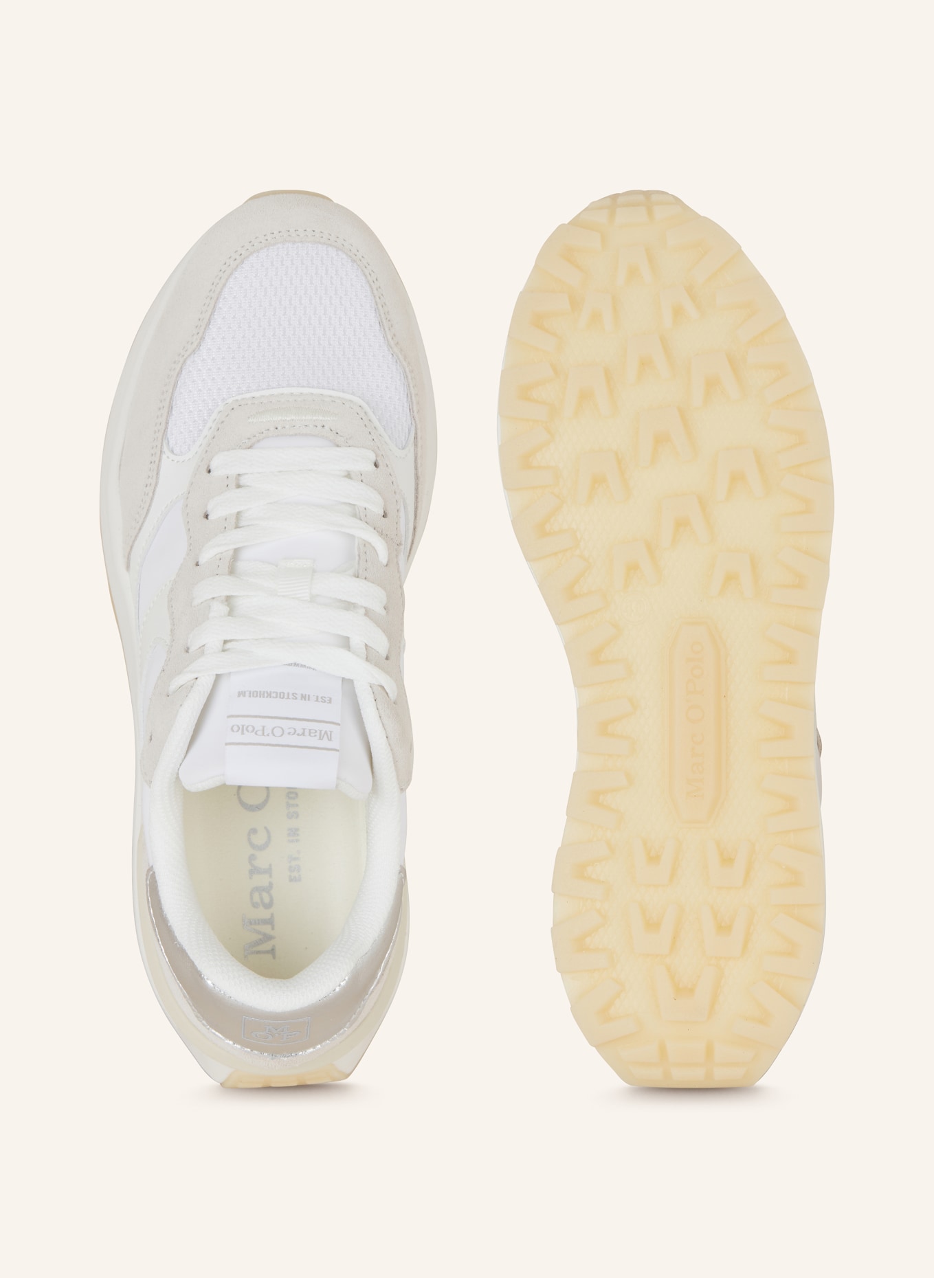 Marc O'Polo Sneakers, Color: WHITE/ LIGHT GRAY (Image 5)