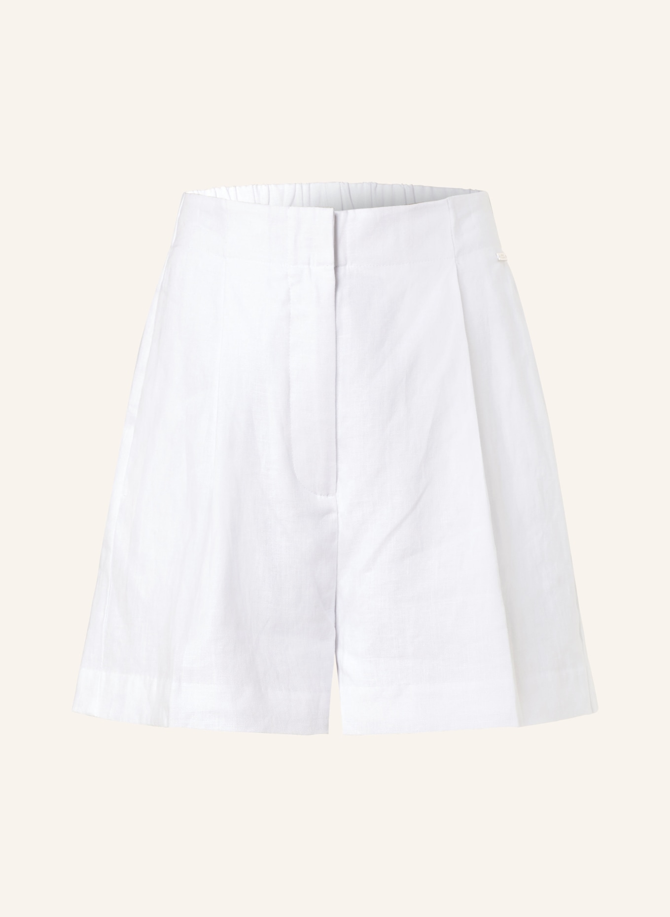 ARMANI EXCHANGE Linen shorts, Color: WHITE (Image 1)