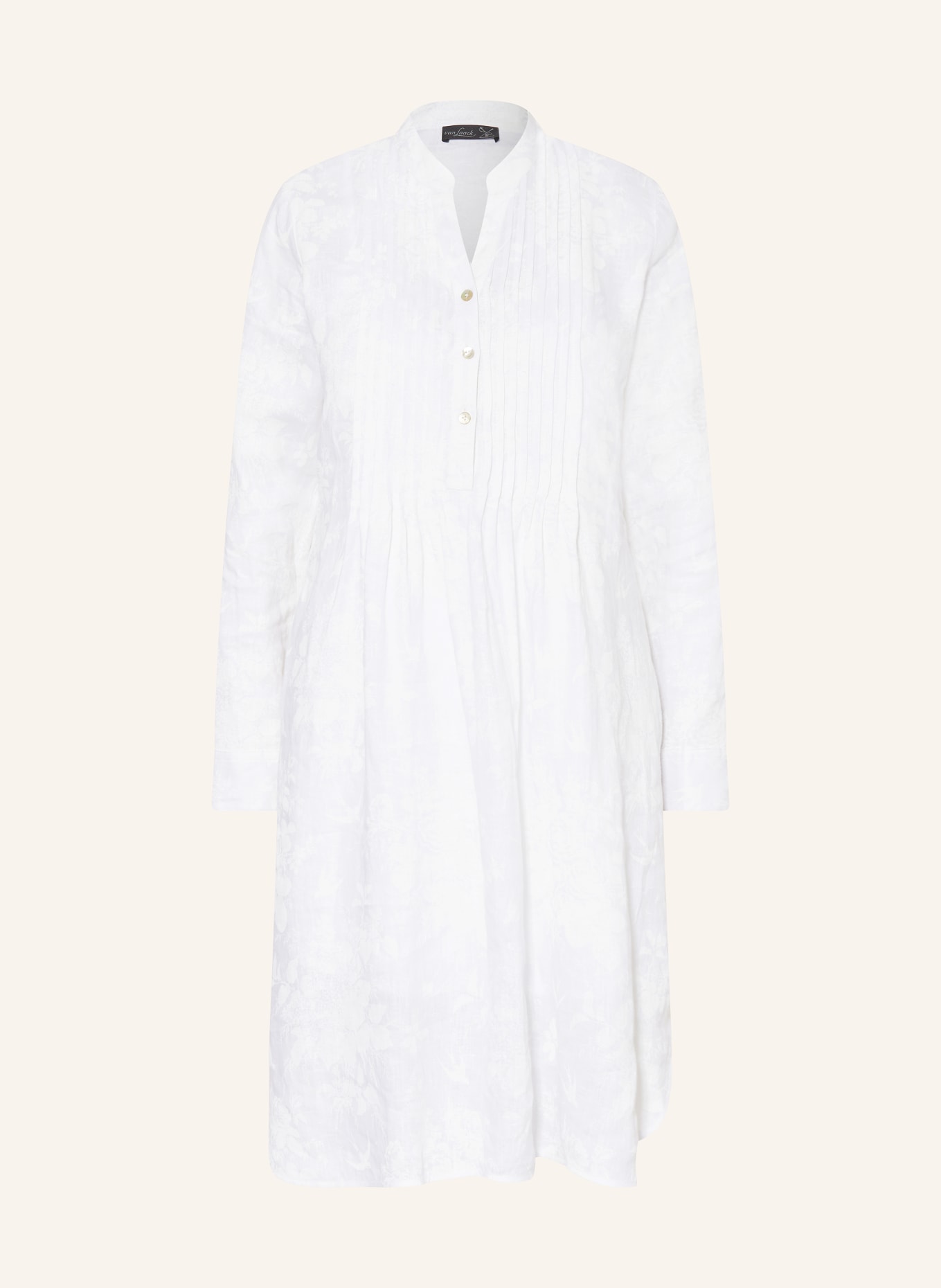 van Laack Linen dress KASUMI, Color: WHITE (Image 1)