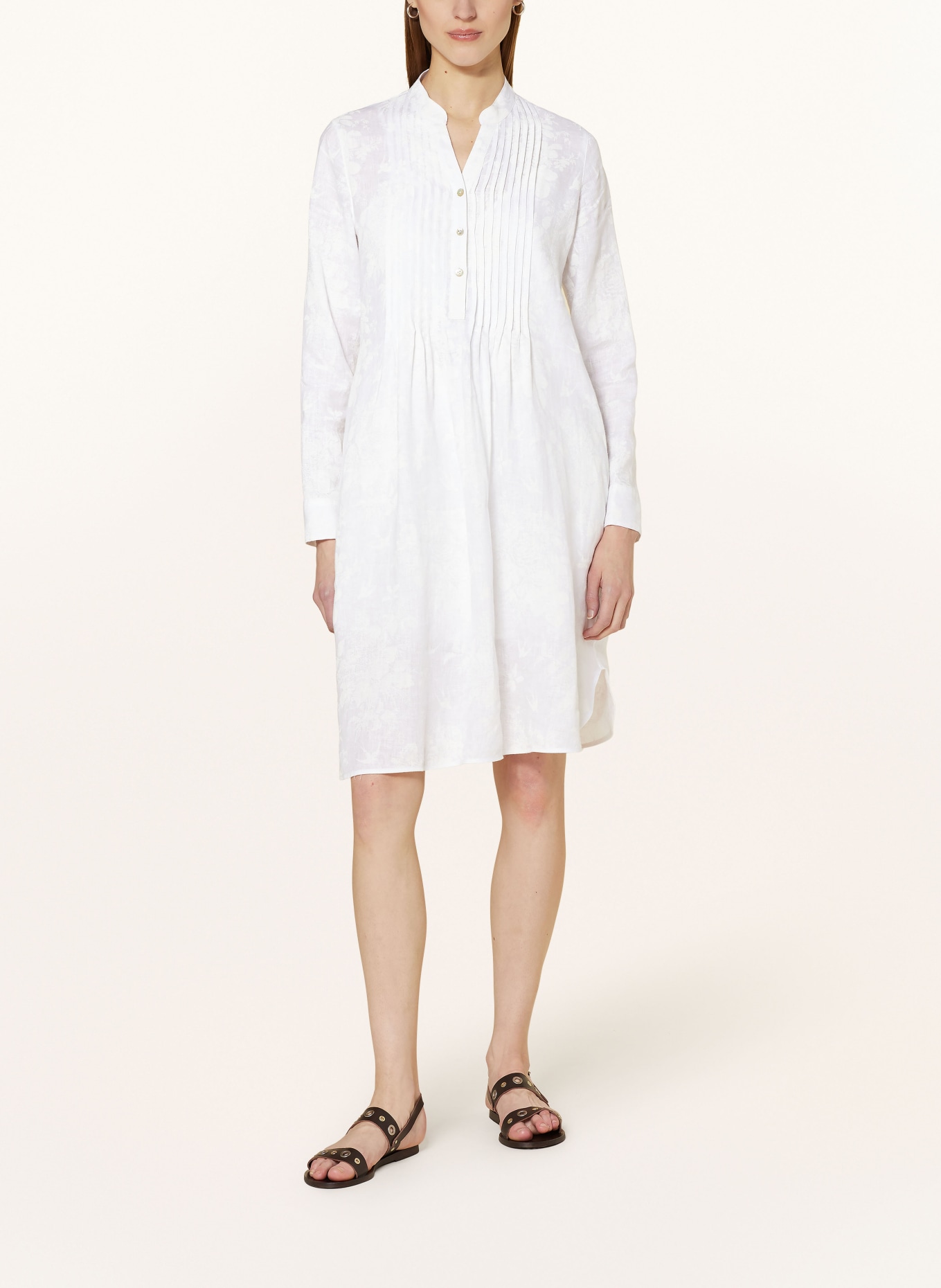 van Laack Linen dress KASUMI, Color: WHITE (Image 2)