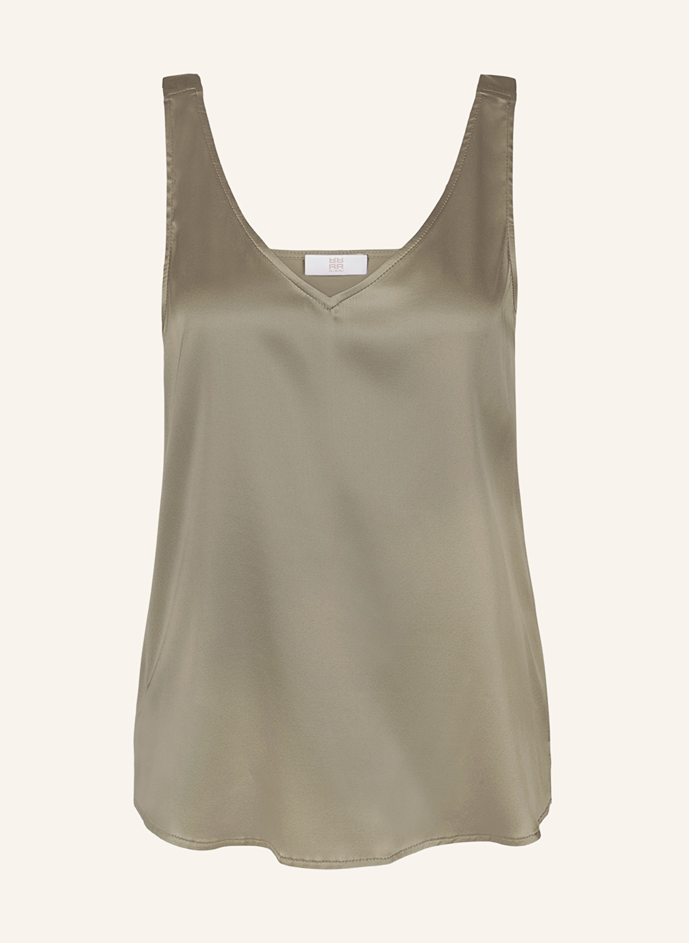 RIANI Hedvábný top: 544 terre