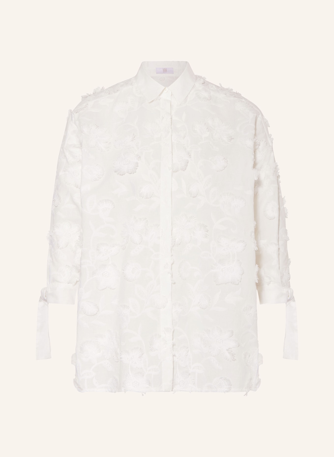 RIANI Shirt blouse with 3/4 sleeves, Color: WHITE (Image 1)