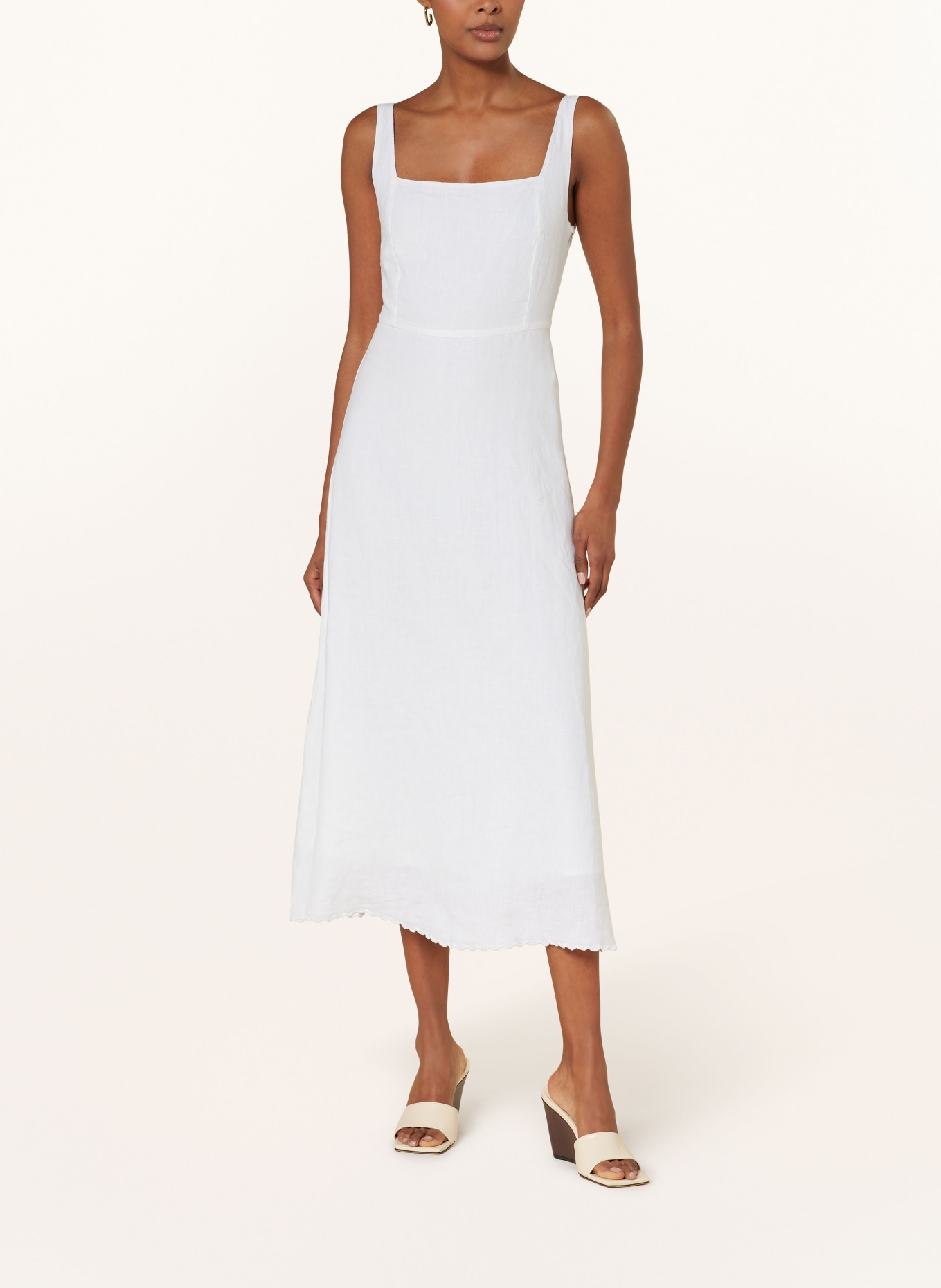 RIANI Linen dress, Color: WHITE (Image 2)