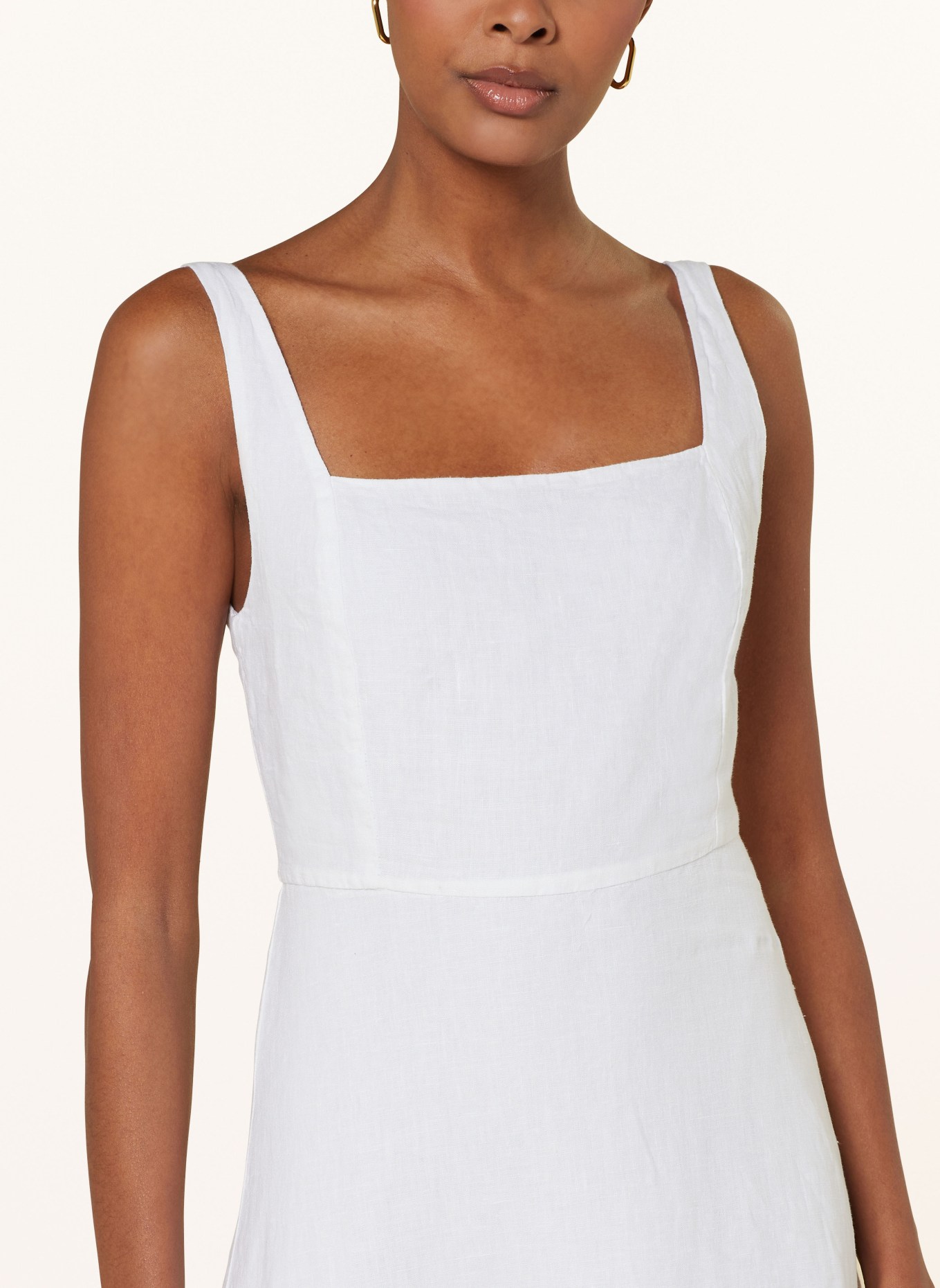 RIANI Linen dress, Color: WHITE (Image 4)