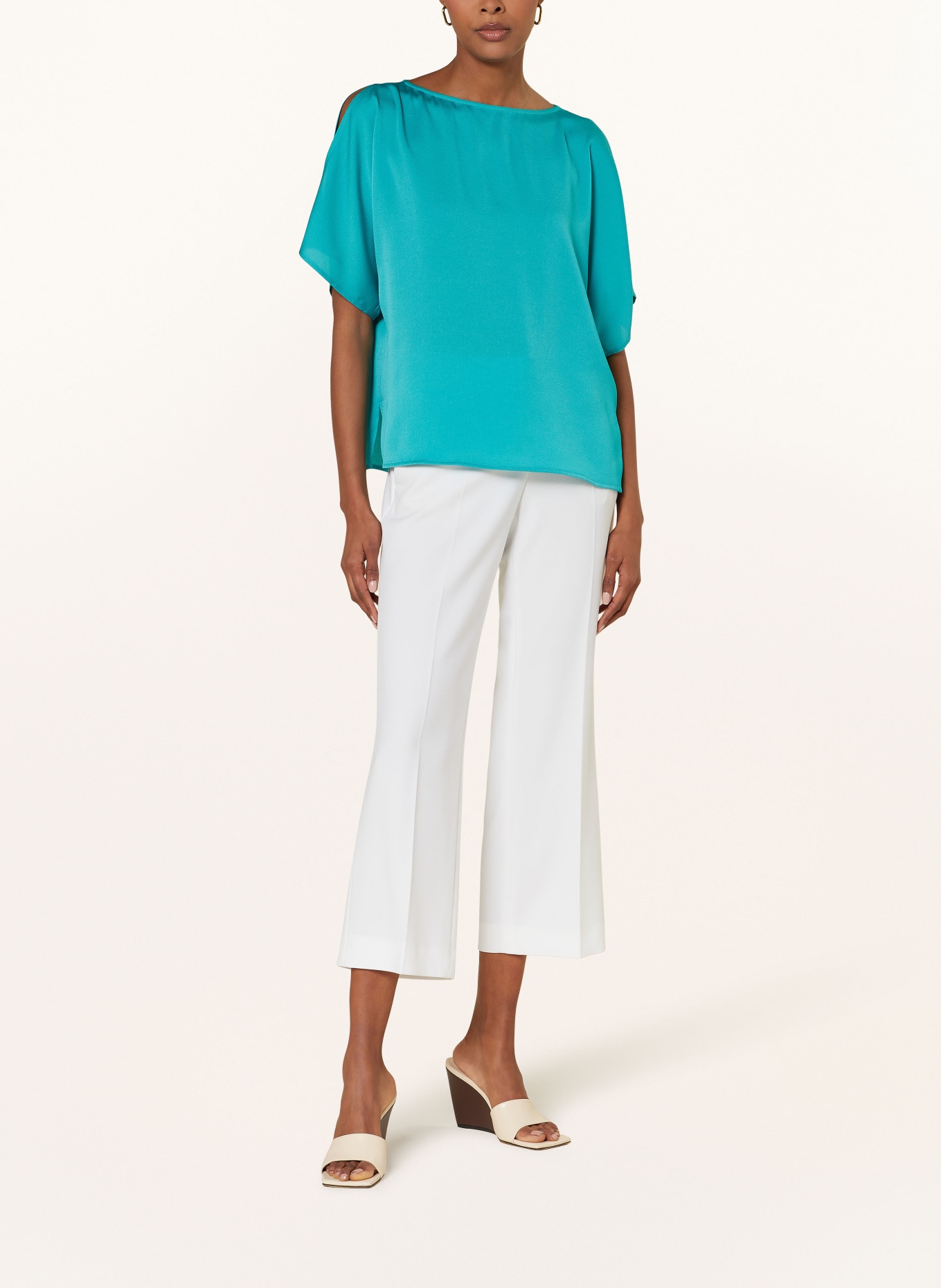 RIANI Oversized shirt blouse, Color: TEAL (Image 2)