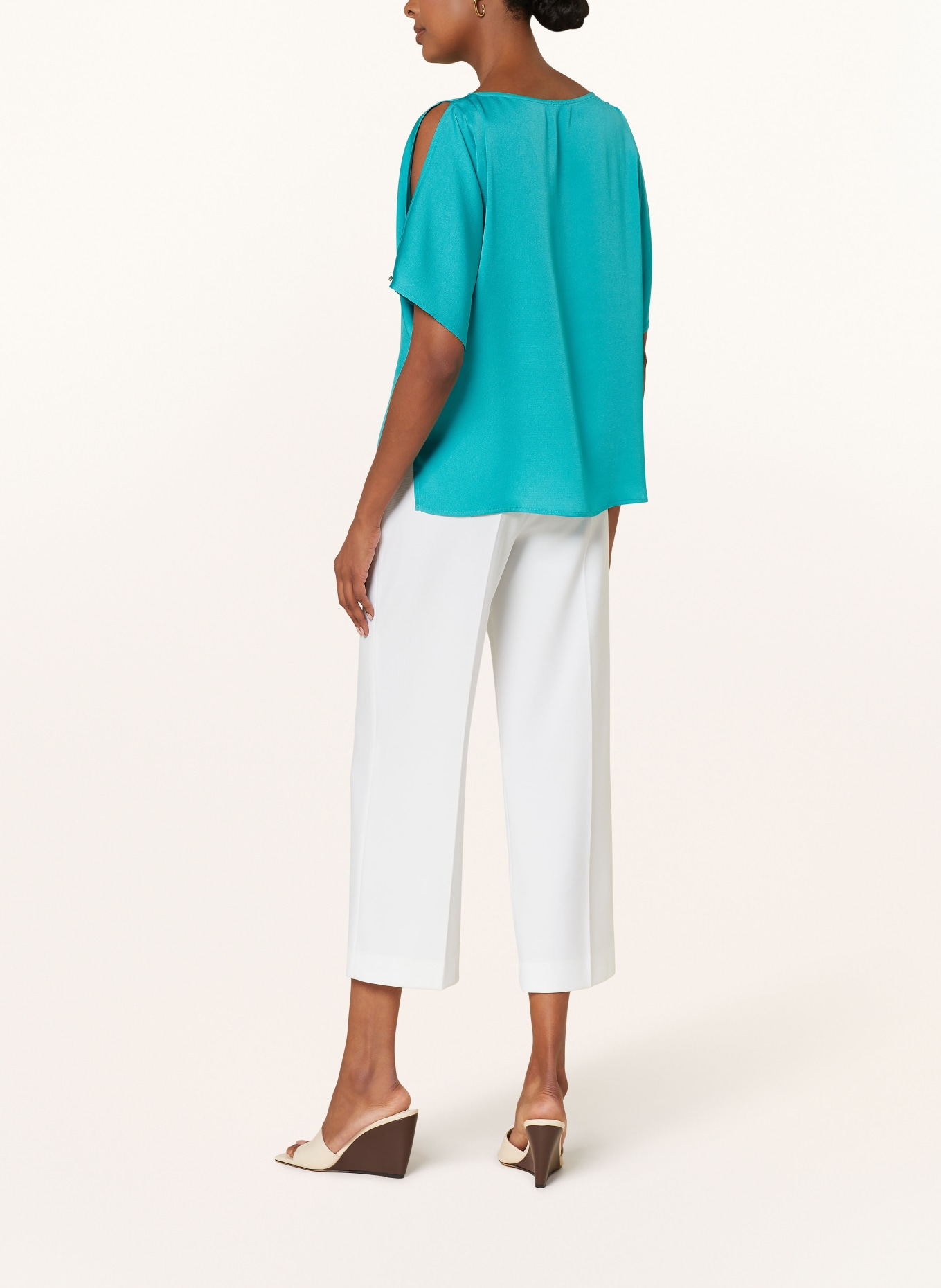 RIANI Oversized shirt blouse, Color: TEAL (Image 3)