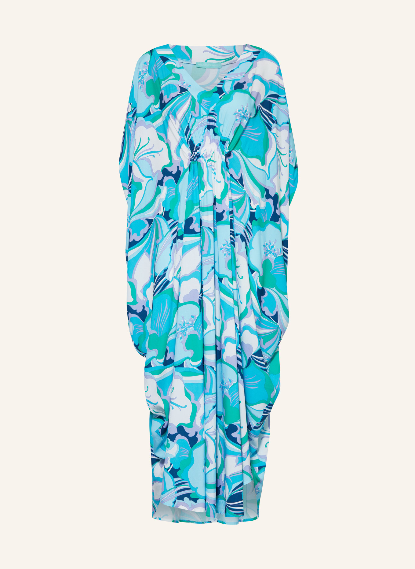 MELISSA ODABASH Beach dress FREDERICA, Color: TURQUOISE/ GREEN/ LIGHT BLUE (Image 1)