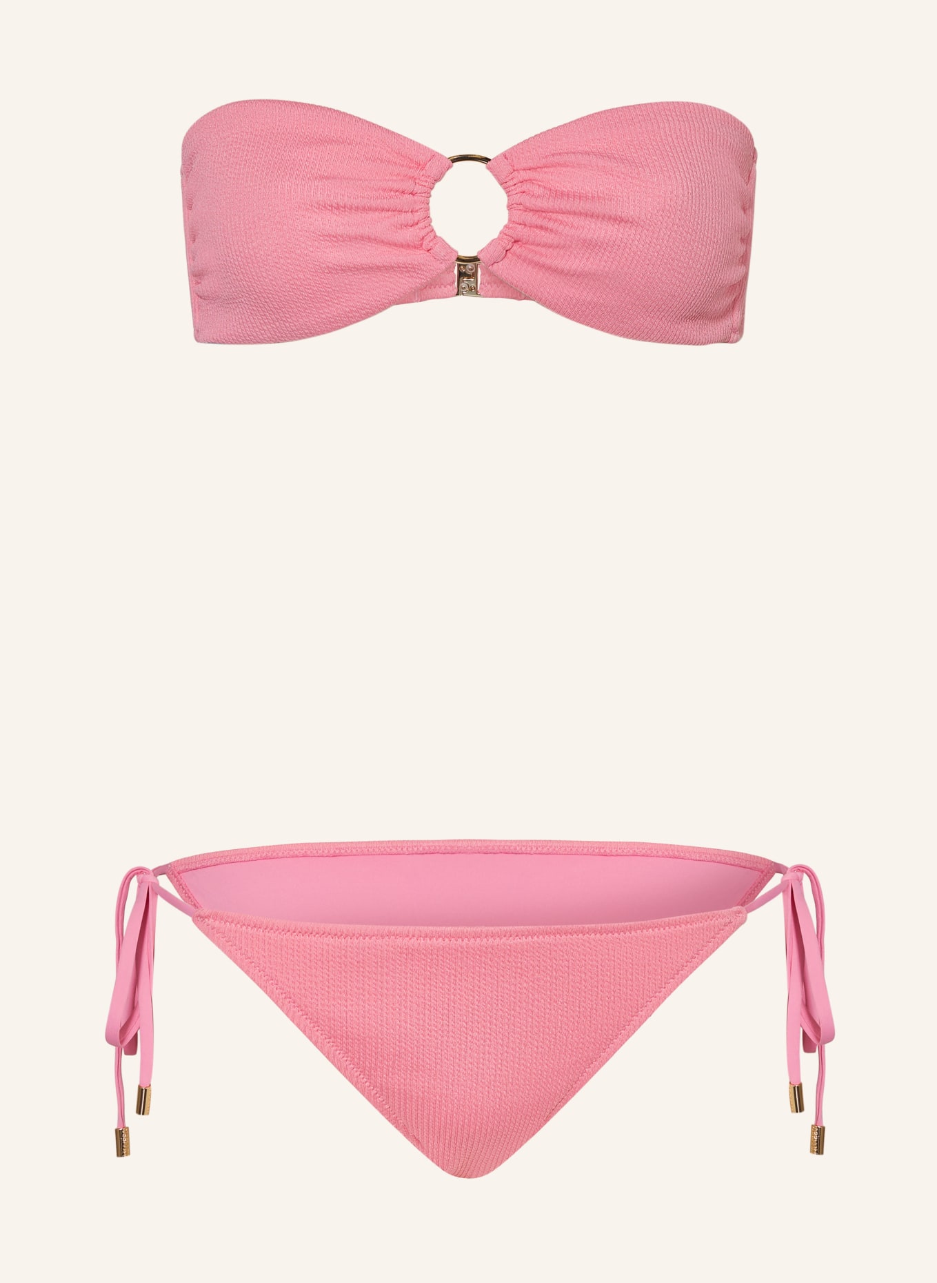 MELISSA ODABASH Bandeau-Bikini MELBOURNE, Farbe: ROSA (Bild 1)