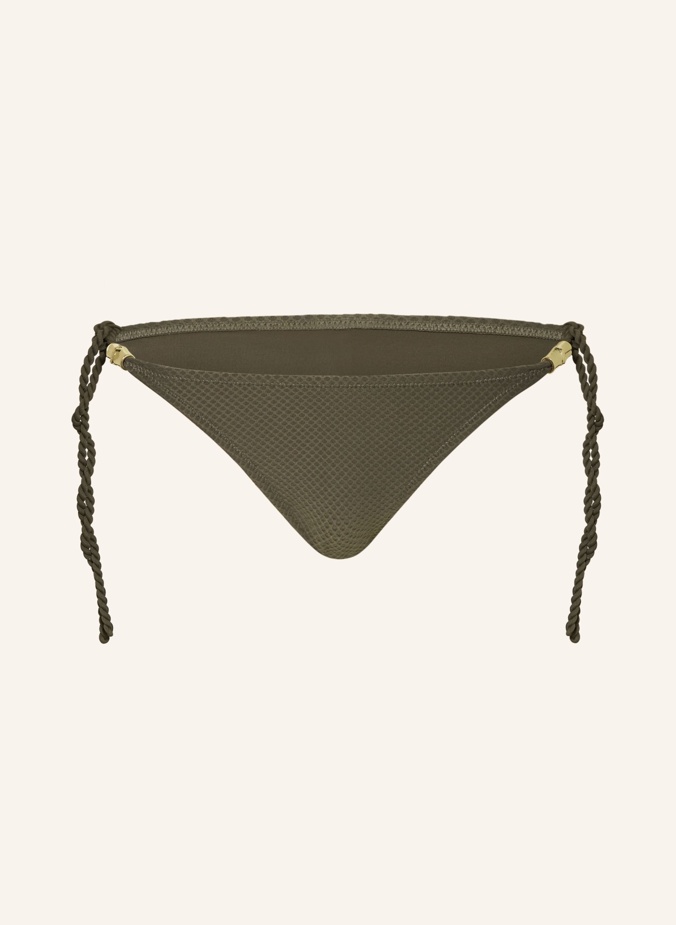 heidi klein Triangle bikini bottoms CORE, Color: OLIVE (Image 1)