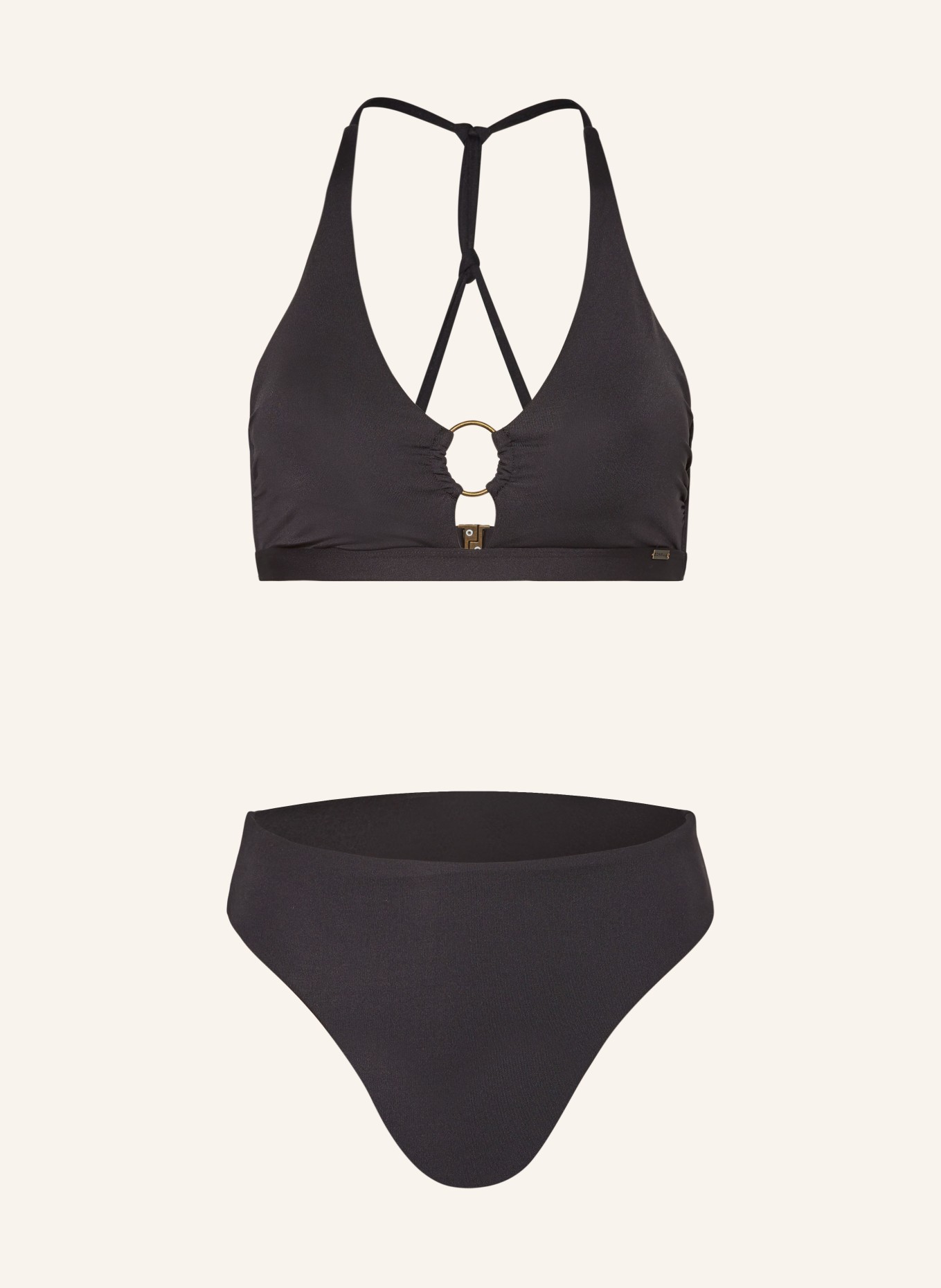 O'NEILL Bralette bikini LISALA NEW LOVE WOMEN OF THE WAVE, Color: BLACK (Image 1)