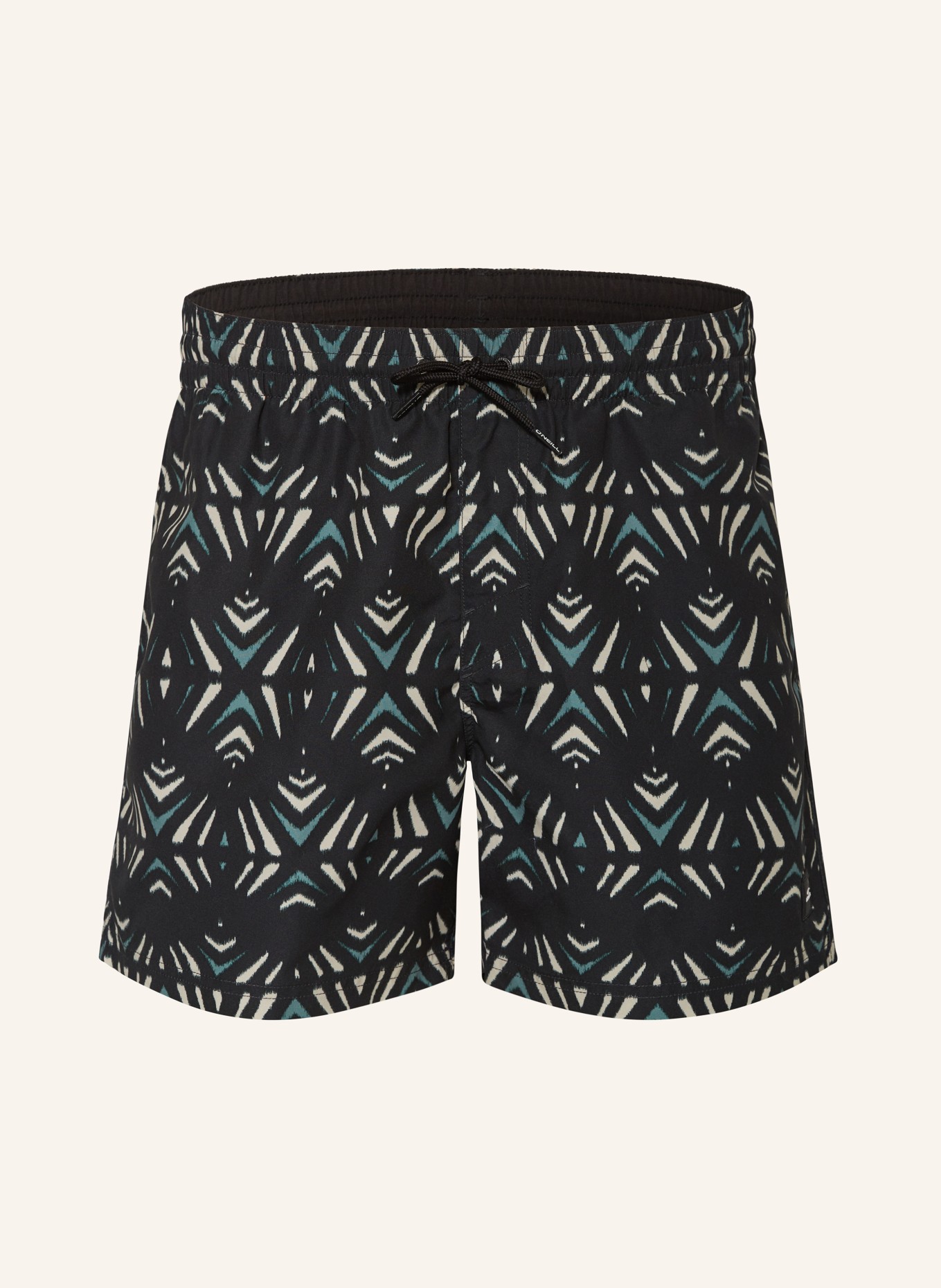 O'NEILL Swim shorts MIX & MATCH CALI PRINT 15, Color: BLACK/ YELLOW/ GREEN (Image 1)