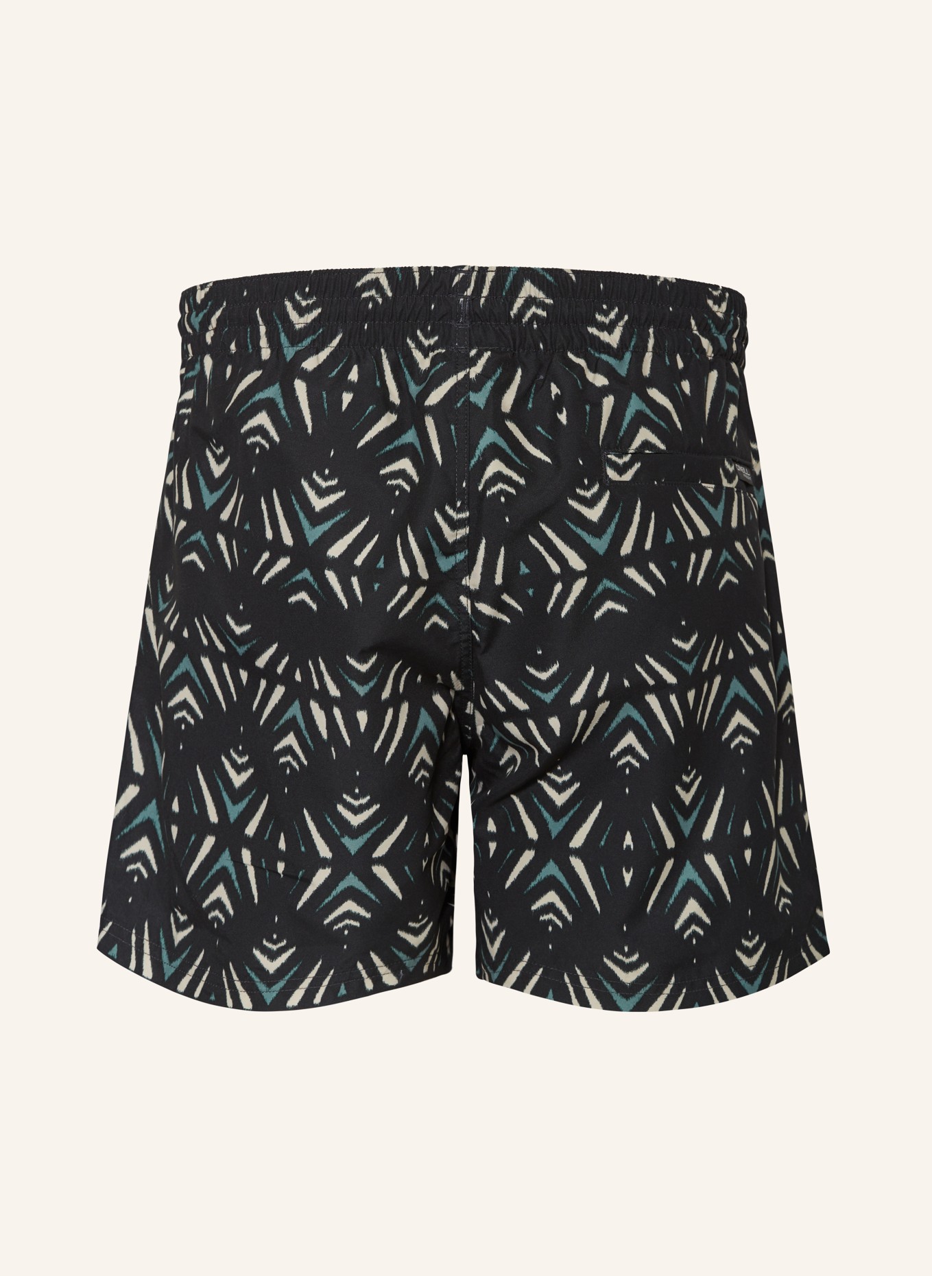 O'NEILL Swim shorts MIX & MATCH CALI PRINT 15, Color: BLACK/ YELLOW/ GREEN (Image 2)