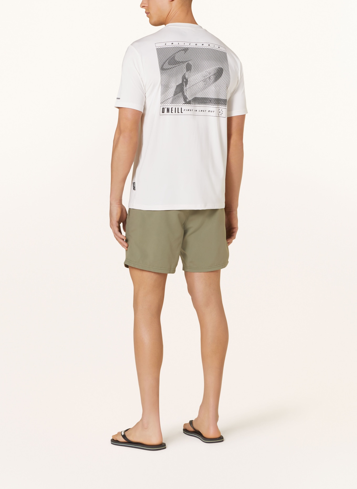 O'NEILL T-shirt, Color: WHITE/ BLACK (Image 2)
