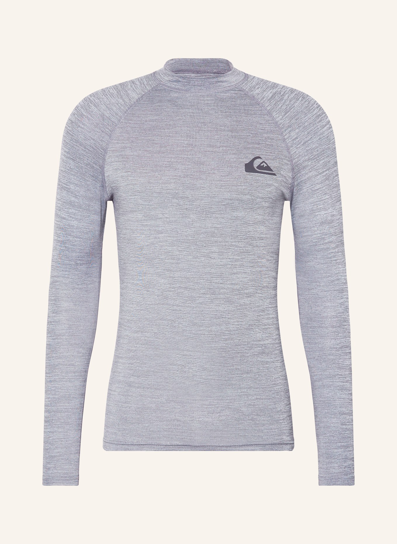 QUIKSILVER Long sleeve shirt EVERYDAY with UV protection, Color: GRAY (Image 1)