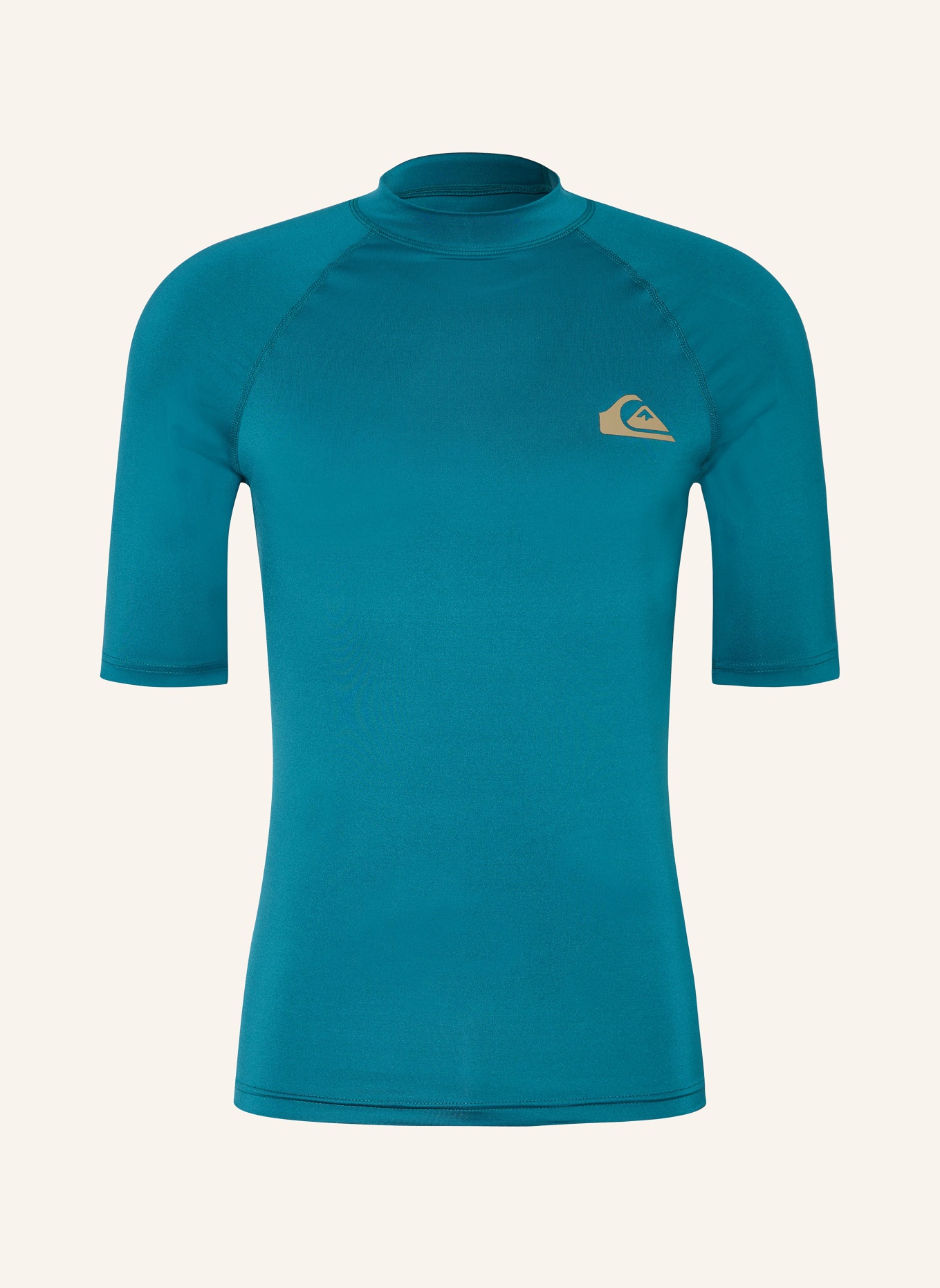 QUIKSILVER T-Shirt EVERYDAY mit UV-Schutz, Farbe: PETROL (Bild 1)