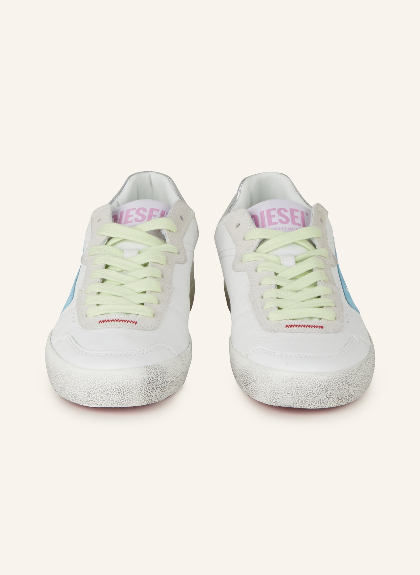 DIESEL Sneakers S-LEROJI, Color: WHITE/ LIGHT BLUE (Image 3)