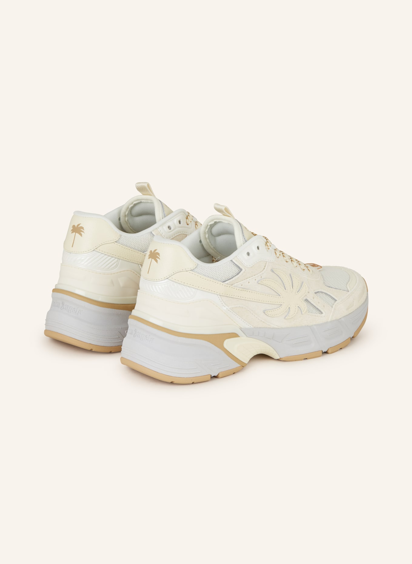 Palm Angels Sneakers PA 4, Color: CREAM/ ECRU (Image 2)