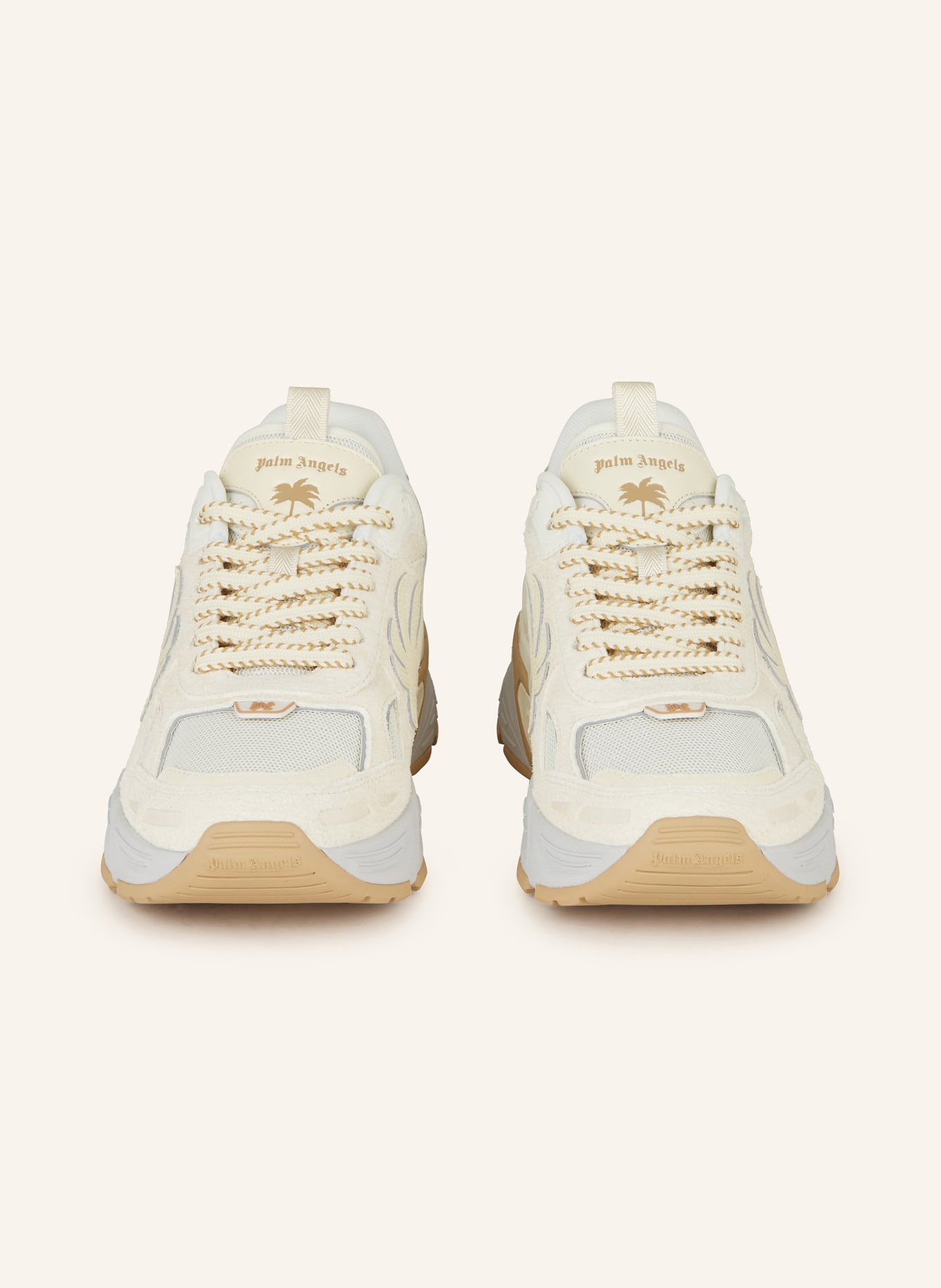 Palm Angels Sneakers PA 4, Color: CREAM/ ECRU (Image 3)