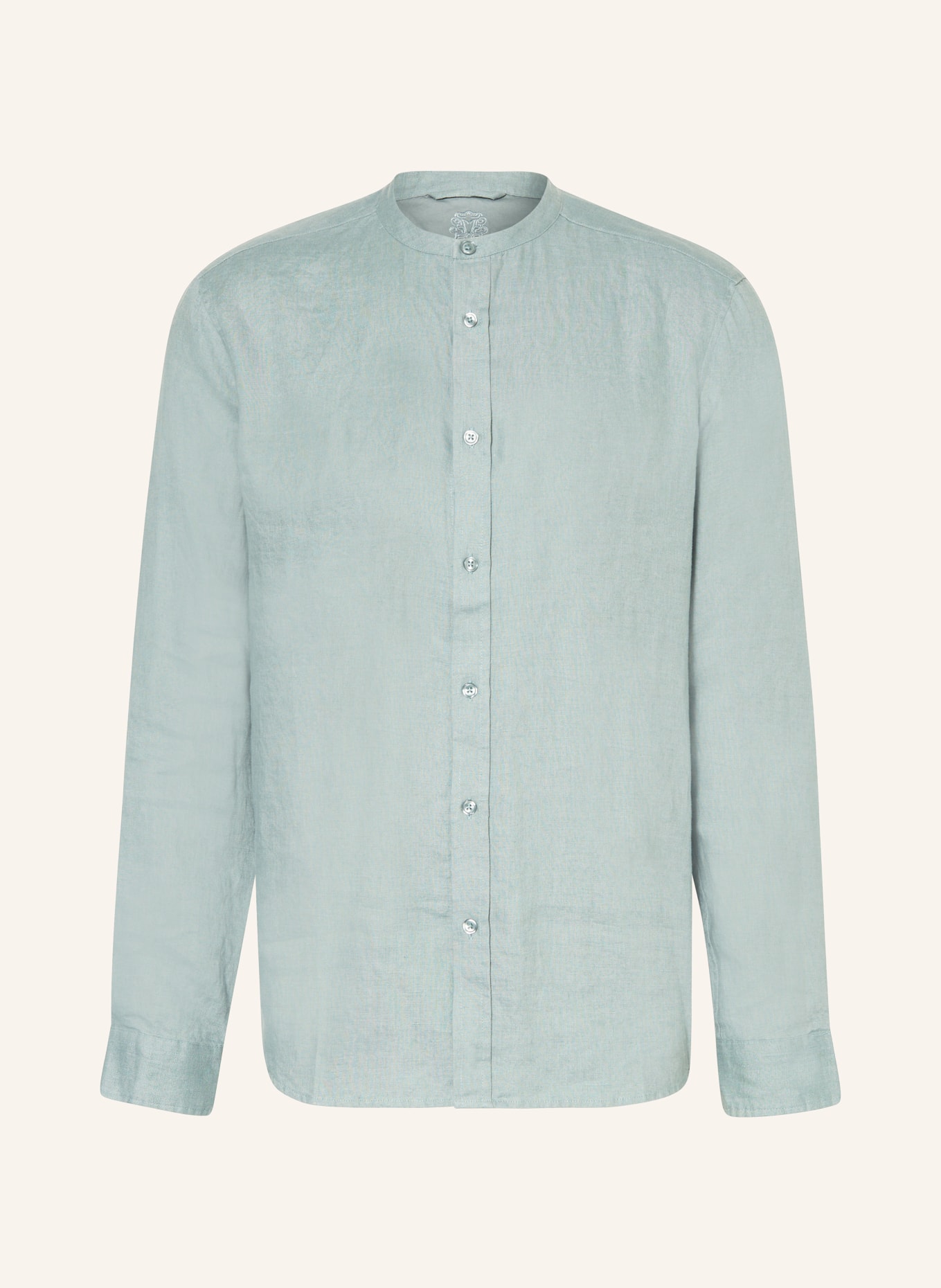 MOS MOSH Gallery Linen shirt MMGTHEO regular fit, Color: TEAL (Image 1)
