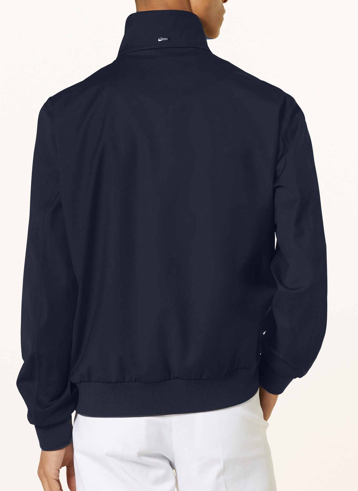 HERNO Bomber jacket, Color: DARK BLUE (Image 5)