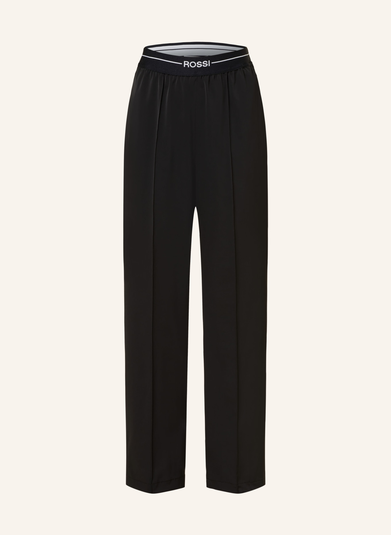 ROSSI Wide leg trousers KAYA, Color: BLACK (Image 1)