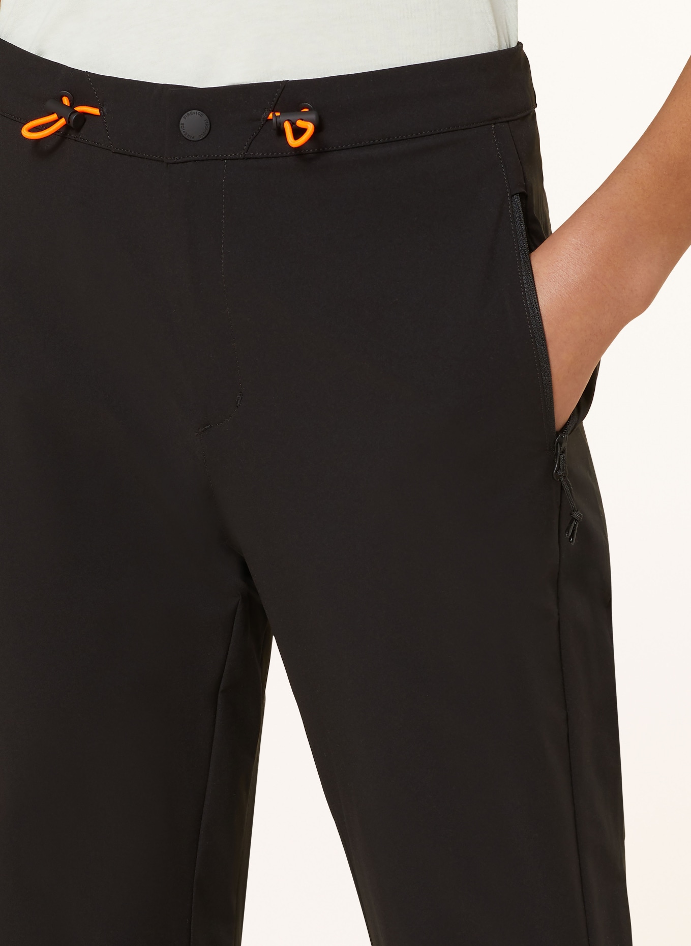 FIRE+ICE Trekking pants LOU, Color: BLACK (Image 5)
