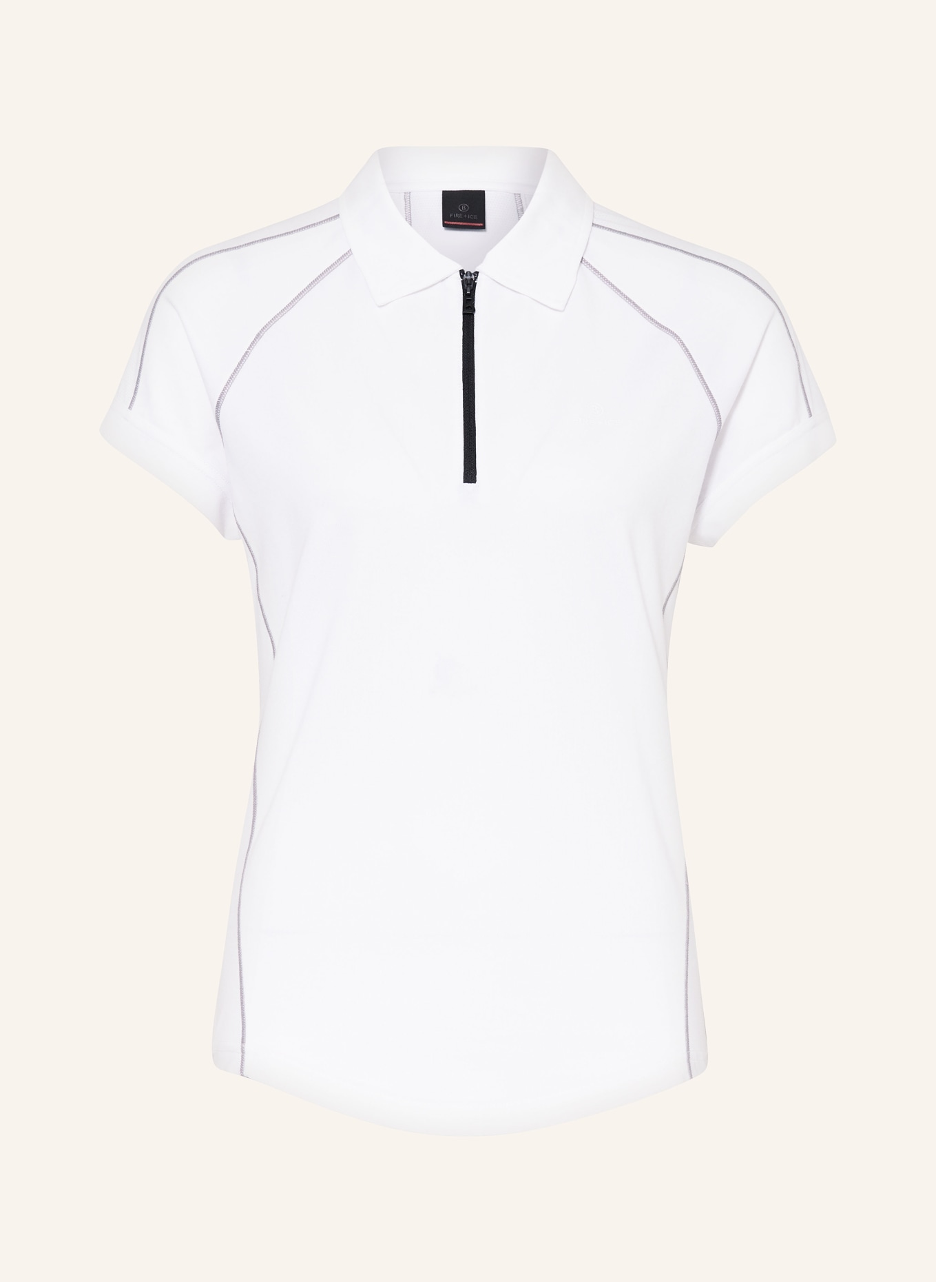 FIRE+ICE Performance polo shirt GAIL, Color: WHITE (Image 1)