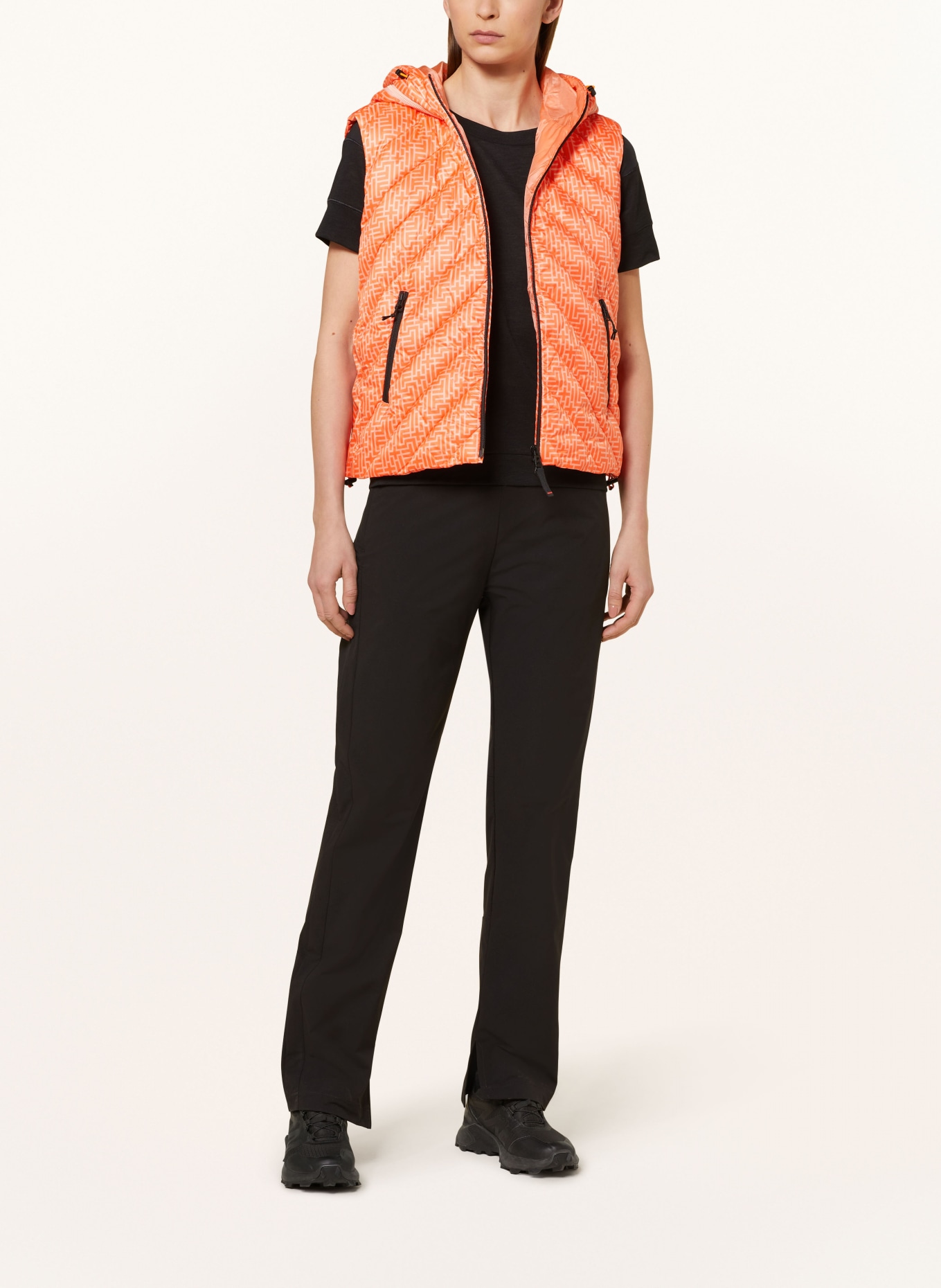 FIRE+ICE Performance vest KEANA, Color: ORANGE/ LIGHT ORANGE (Image 2)