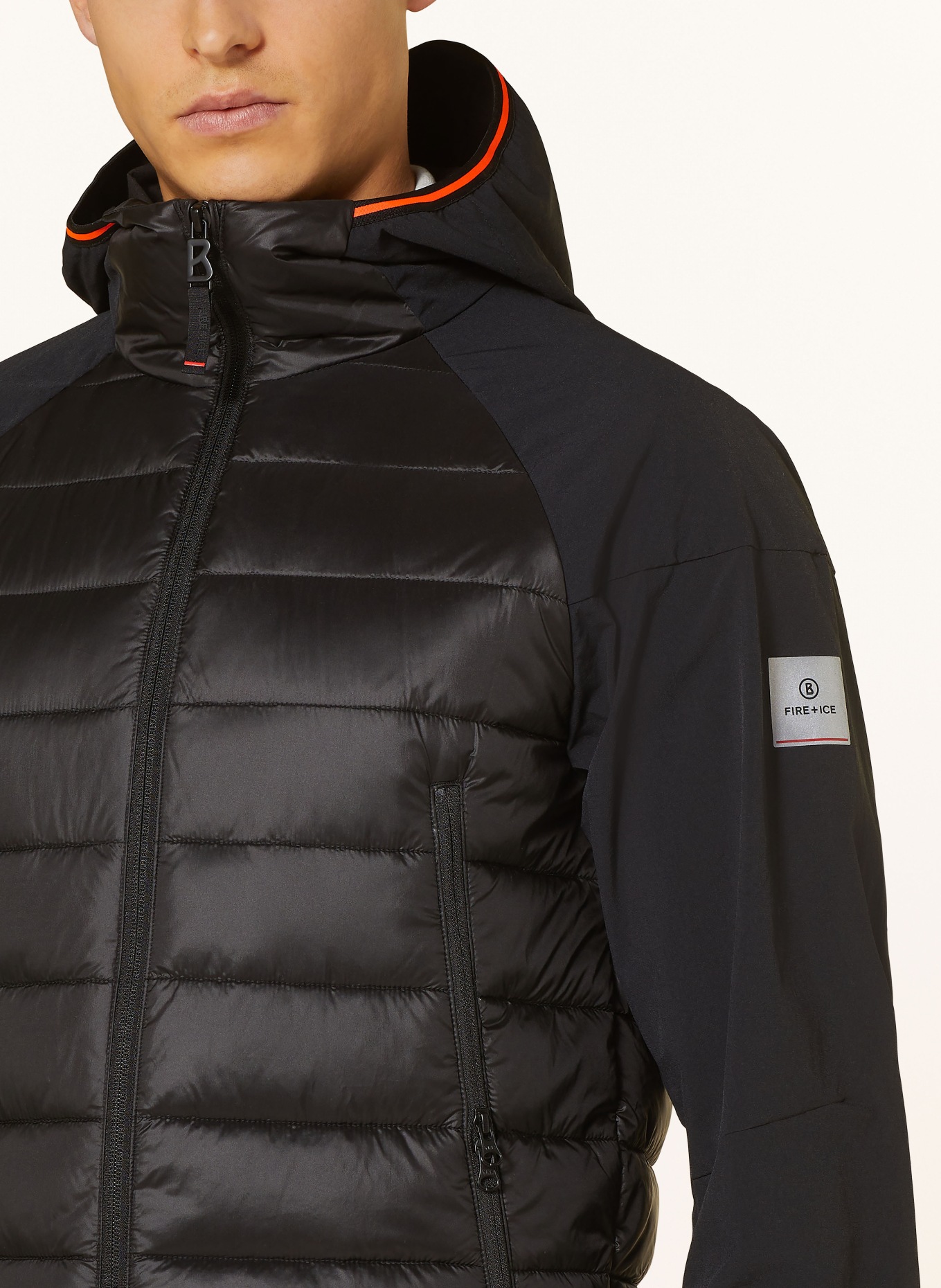FIRE+ICE Hybrid quilted jacket KEGAN, Color: 026 BLACK (Image 5)