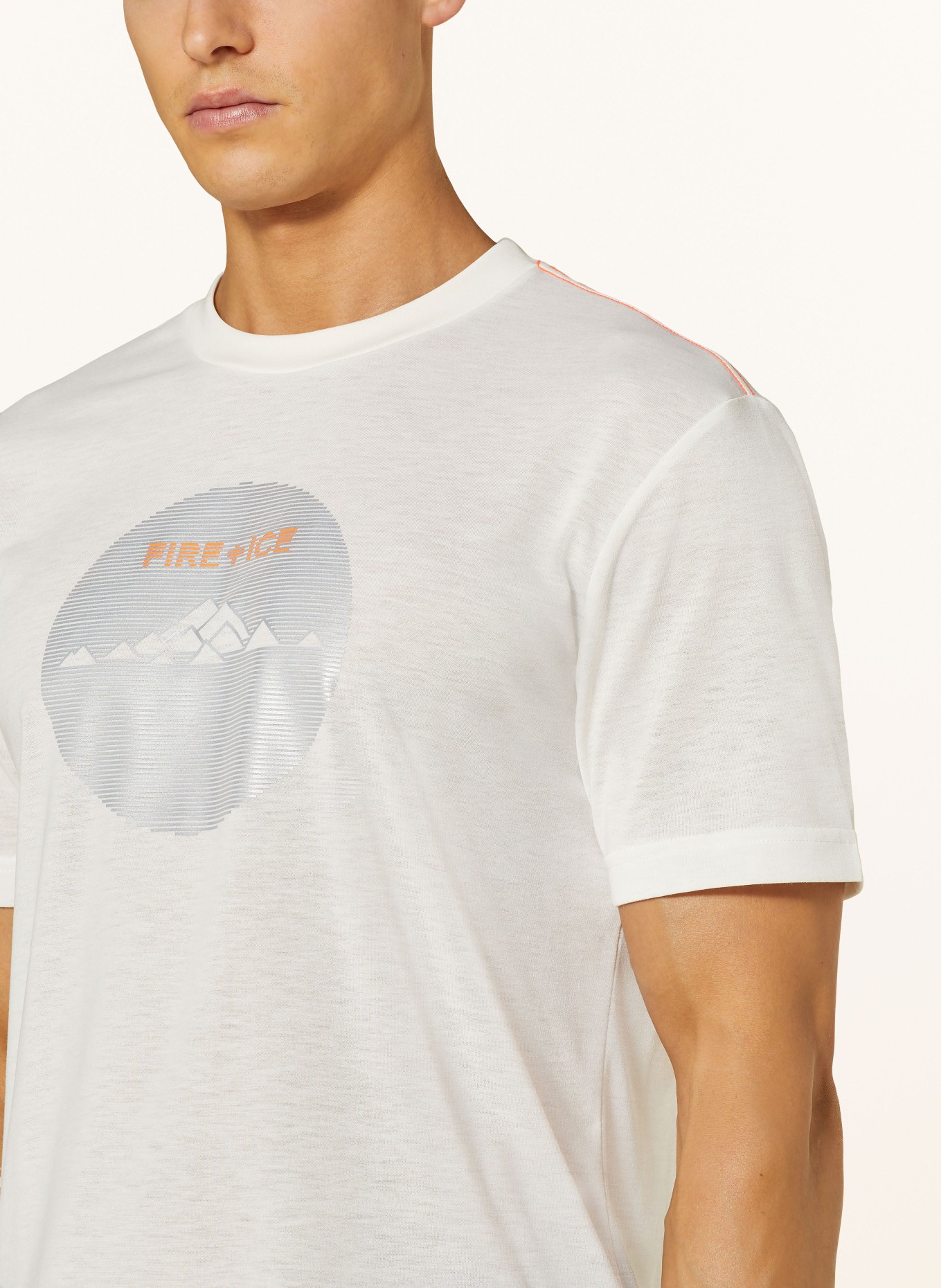FIRE+ICE T-Shirt VITO 2, Farbe: ECRU (Bild 4)