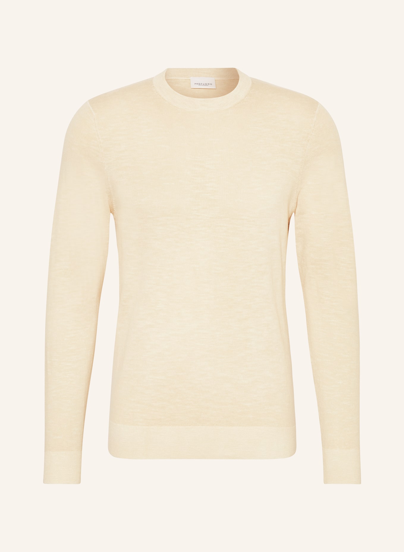 PROFUOMO Sweater, Color: BEIGE (Image 1)