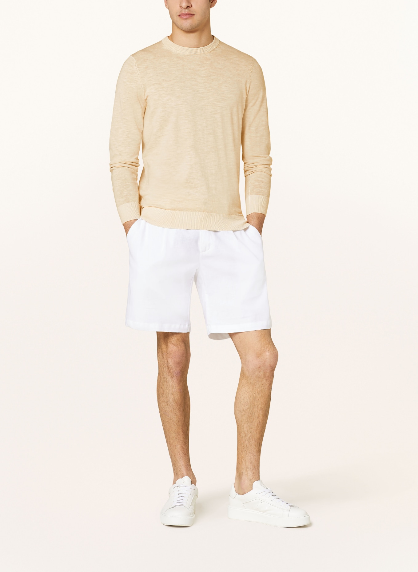 PROFUOMO Sweater, Color: BEIGE (Image 2)