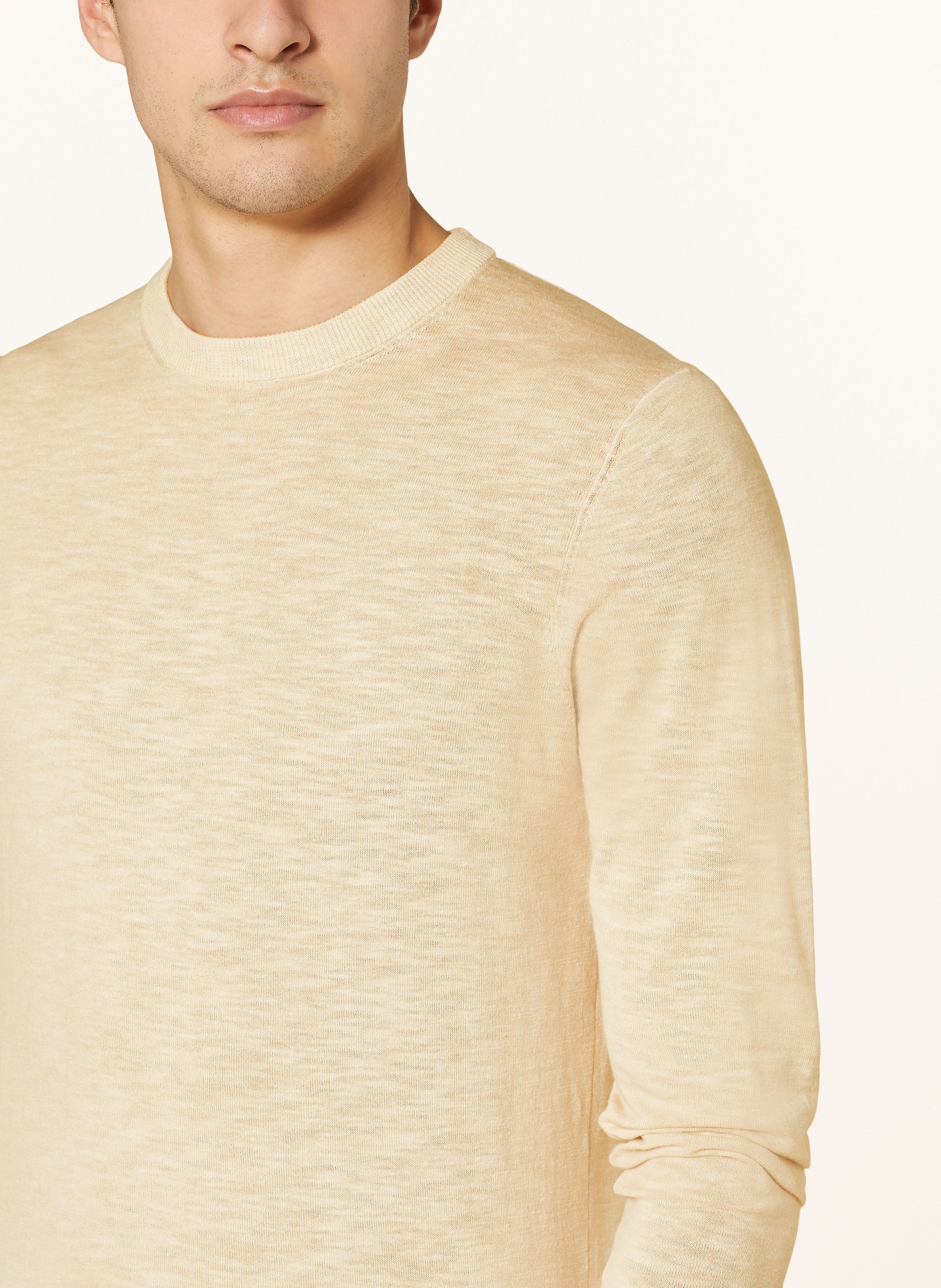 PROFUOMO Sweater, Color: BEIGE (Image 4)