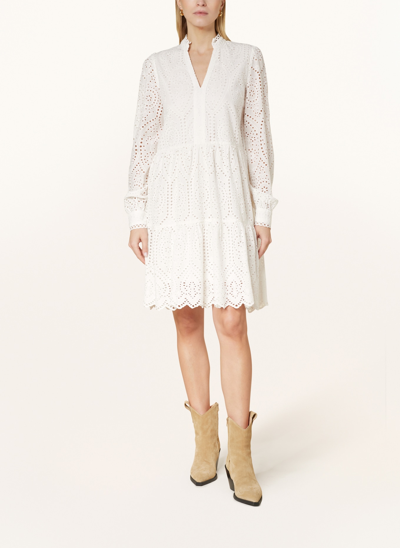 Y.A.S. Lace dress, Color: WHITE (Image 2)