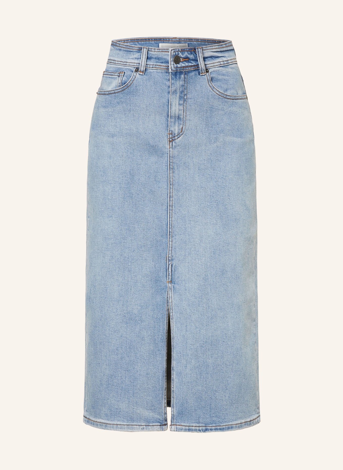 Y.A.S. Spódnica jeansowa, Kolor: LIGHT BLUE DENIM (Obrazek 1)