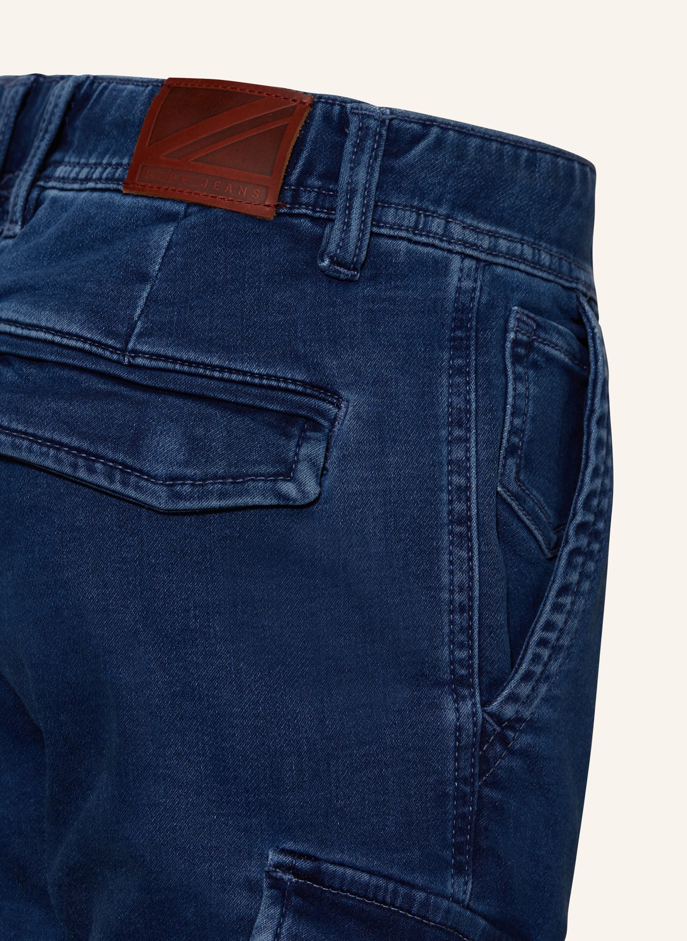 Pepe Jeans Cargo-Jeansshorts, Farbe: BLAU (Bild 3)