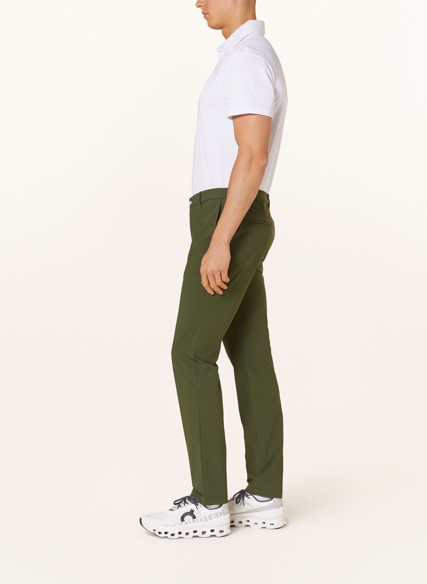 ALBERTO Spodnie golfowe IAN, Kolor: OLIWKOWY (Obrazek 4)