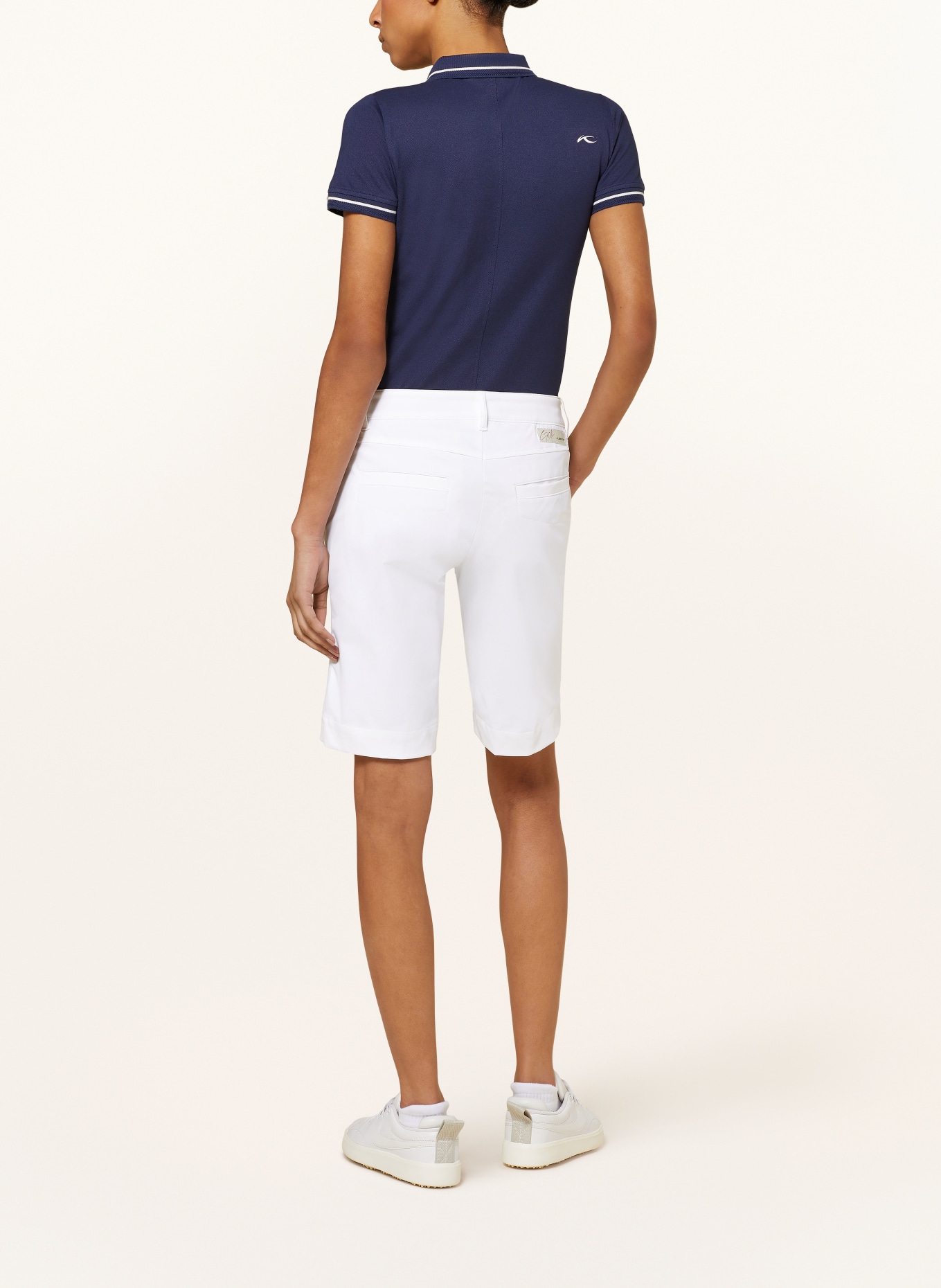 ALBERTO Golf shorts AUDREY 3XDRY®, Color: WHITE (Image 3)