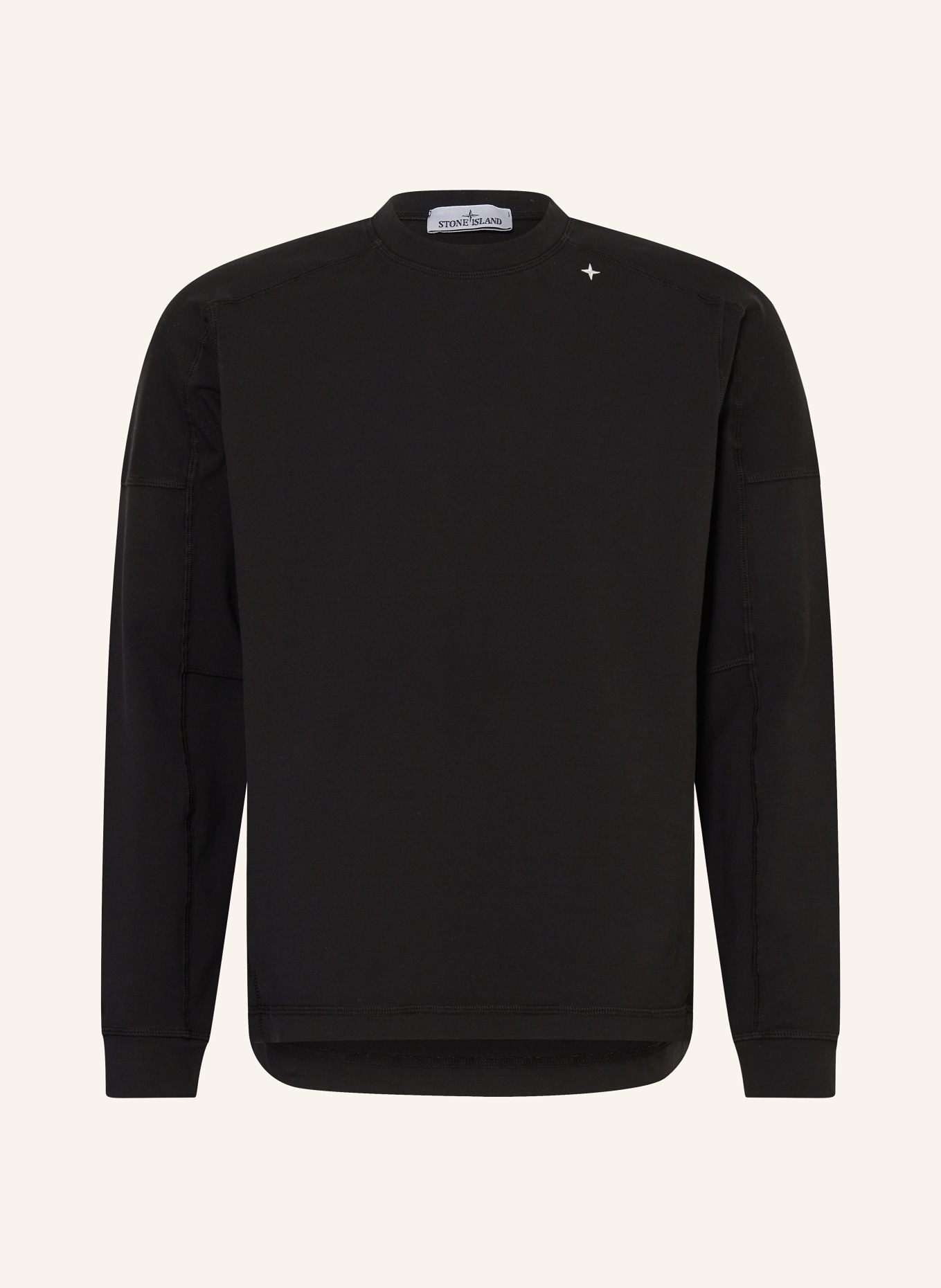 STONE ISLAND Sweatshirt STELLINA, Color: BLACK (Image 1)