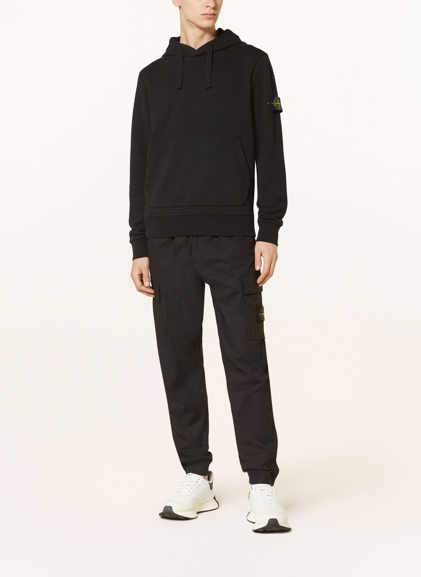 Stone island hoodie fit shop