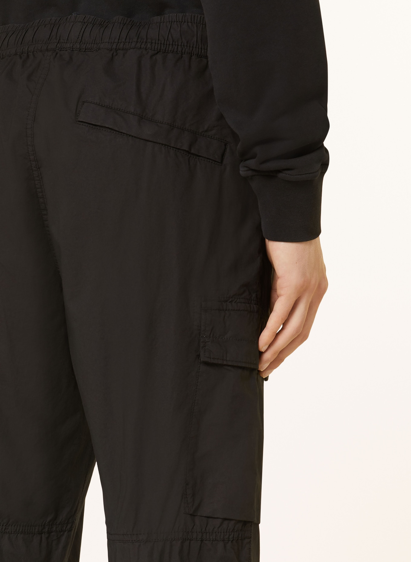 STONE ISLAND Cargo pants extra slim fit: BLACK