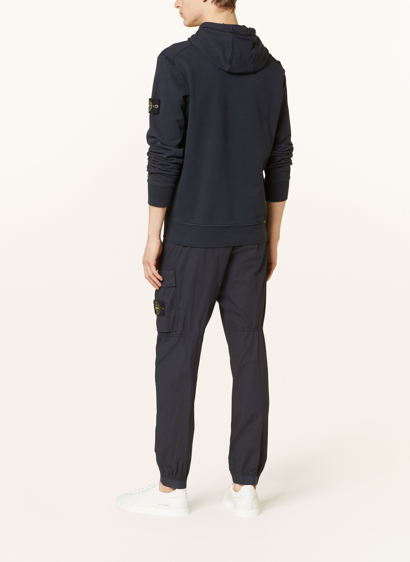 STONE ISLAND Cargohose Extra Slim Fit: DUNKELBLAU