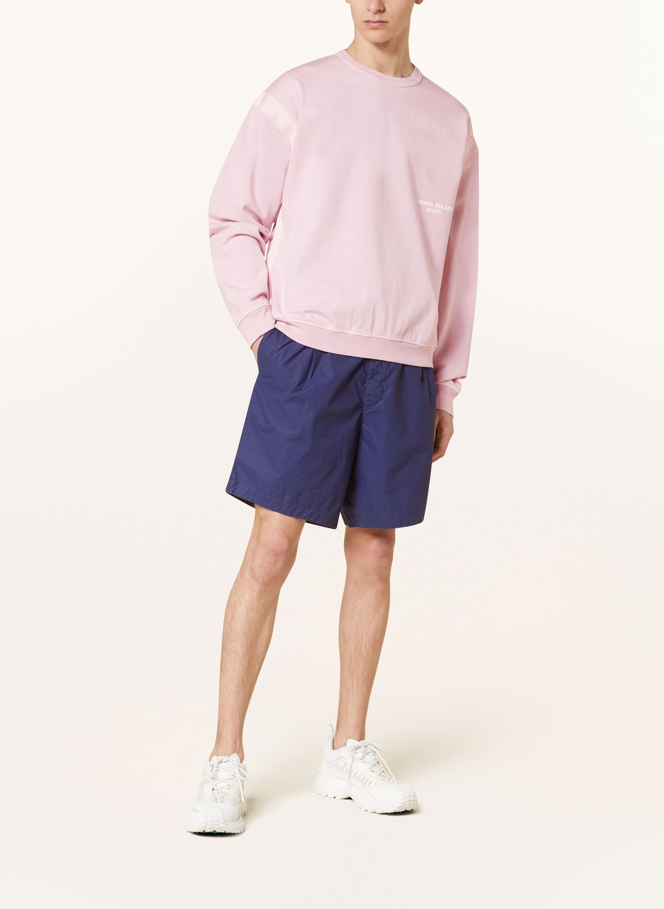 STONE ISLAND Sweatshirt MARINA, Color: PINK (Image 2)