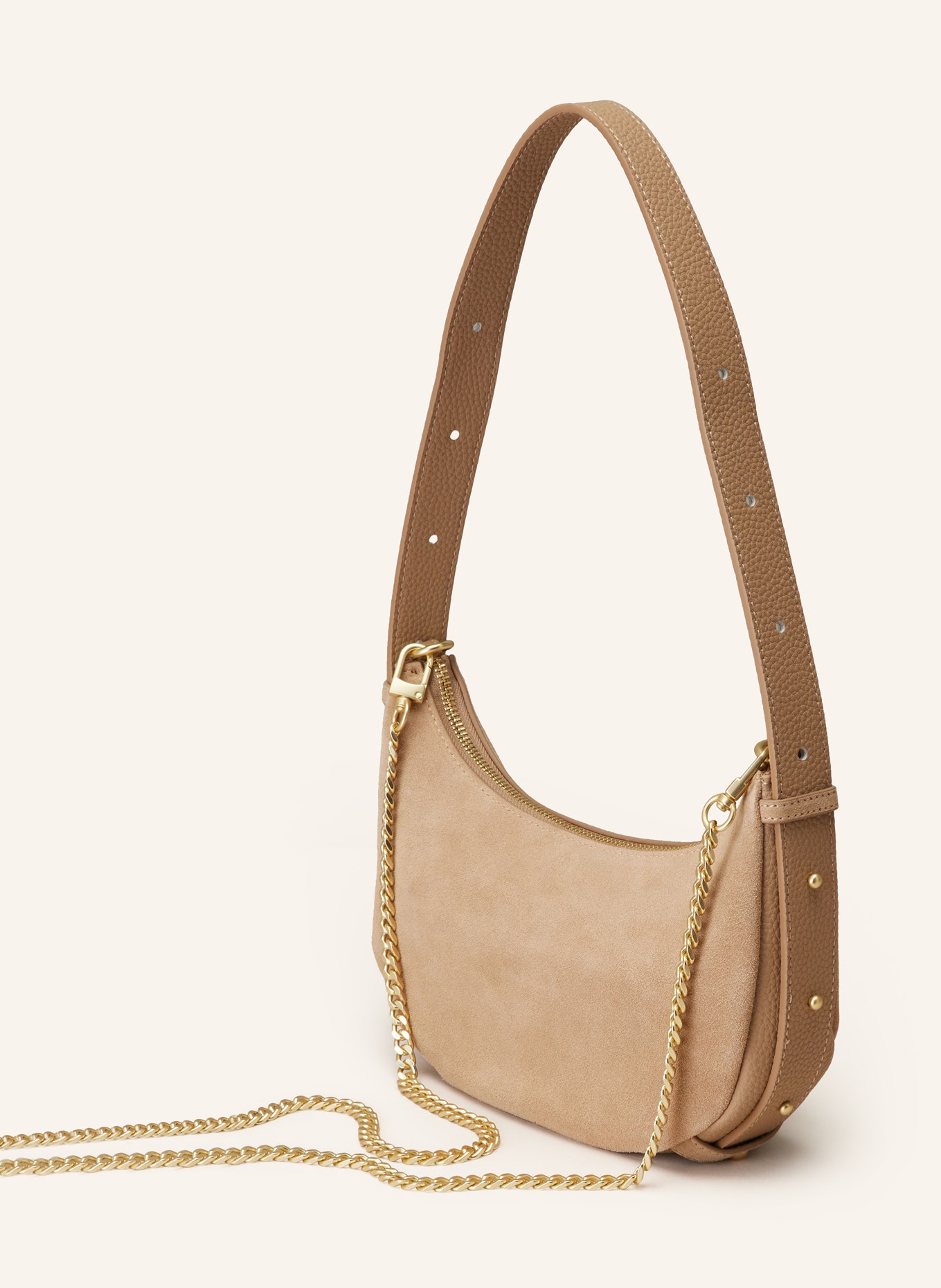 HEY MARLY Handbag BANANA BAG MINI, Color: LIGHT BROWN (Image 2)