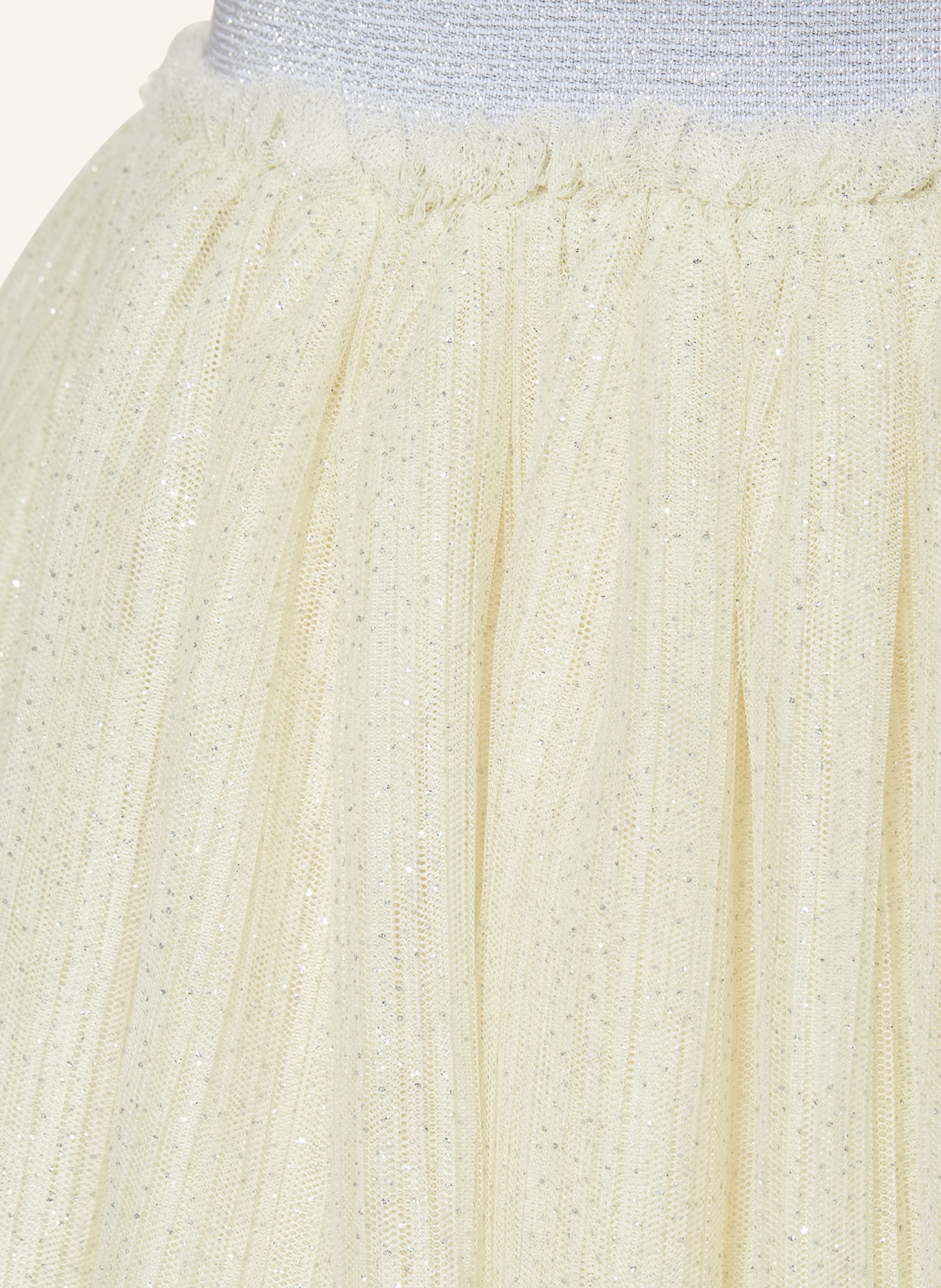 SOFIE SCHNOOR Tylová sukně s třpytivou přízí, Barva: REŽNÁ (Obrázek 3)