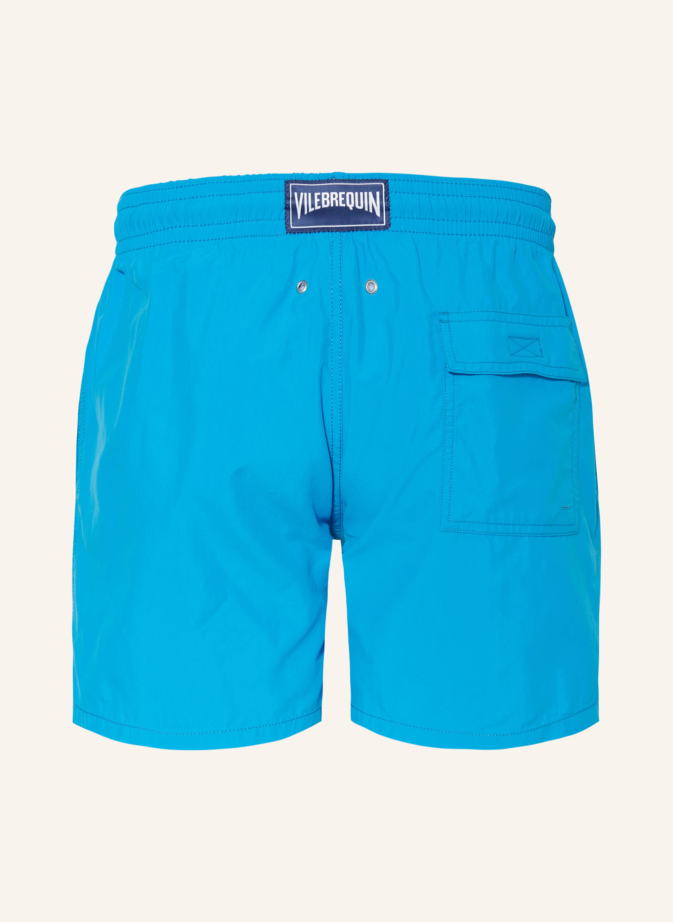 VILEBREQUIN Swim shorts MOOREA WATEREFFECT with water-activated print, Color: TURQUOISE (Image 2)