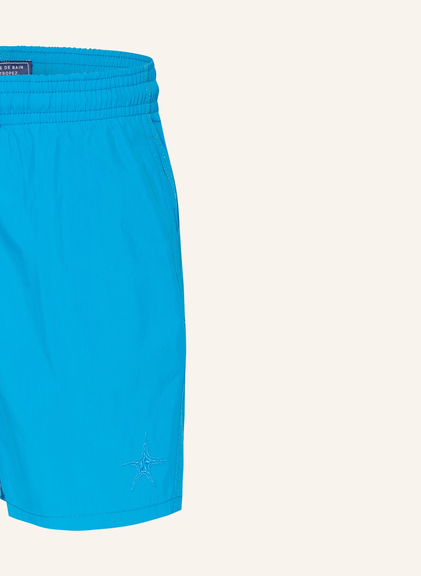 VILEBREQUIN Swim shorts MOOREA WATEREFFECT with water-activated print, Color: TURQUOISE (Image 3)