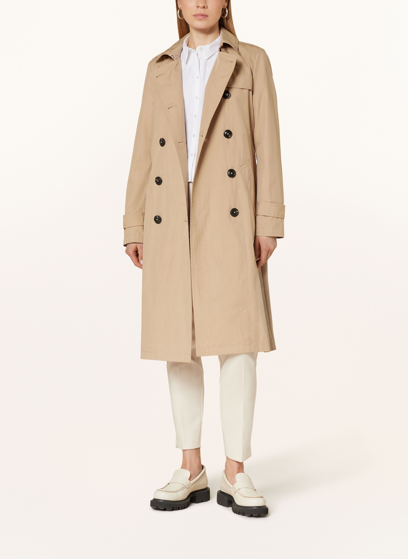 White Label Trench coat, Color: BEIGE (Image 2)