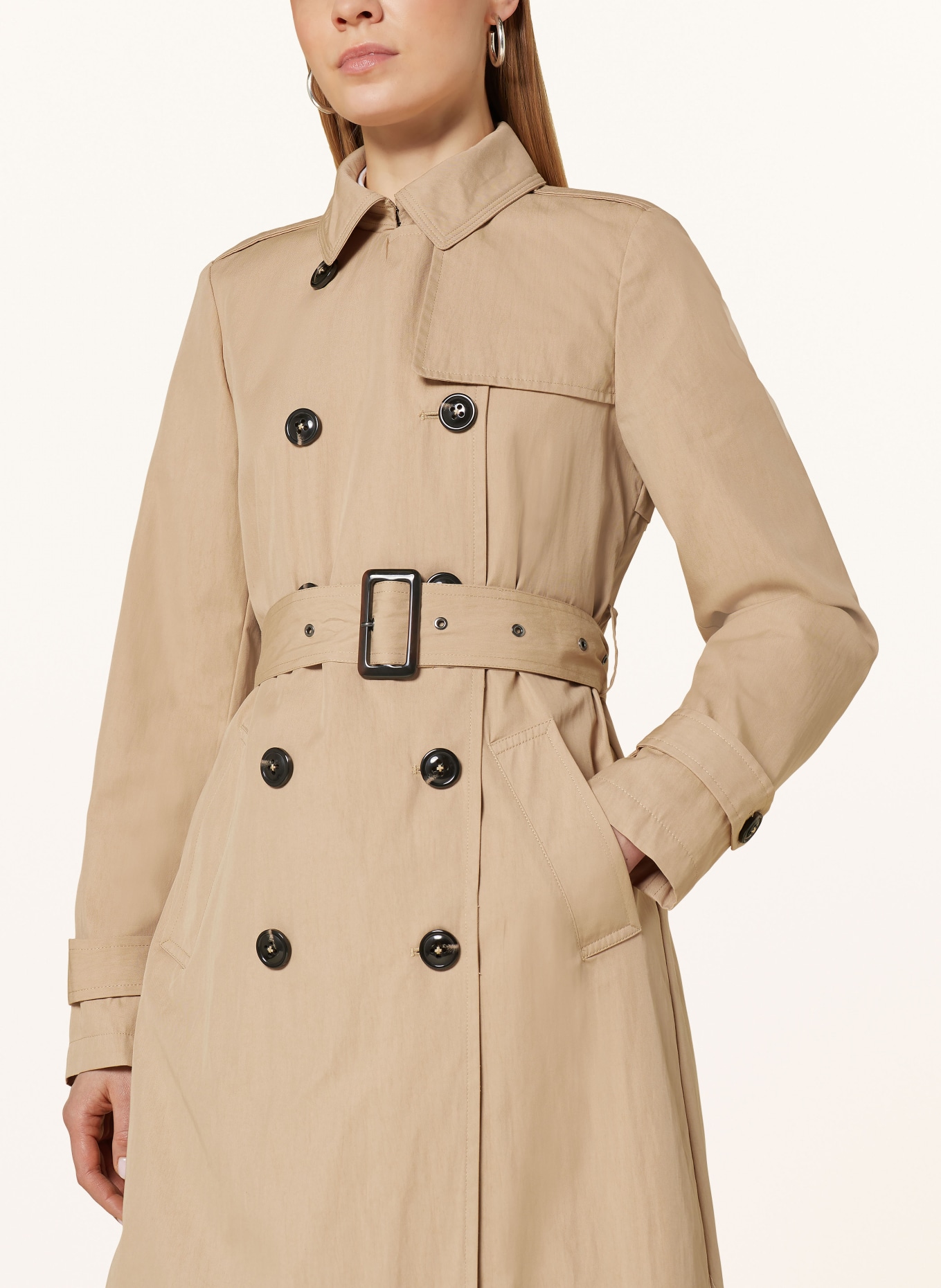 White Label Trench coat, Color: BEIGE (Image 4)